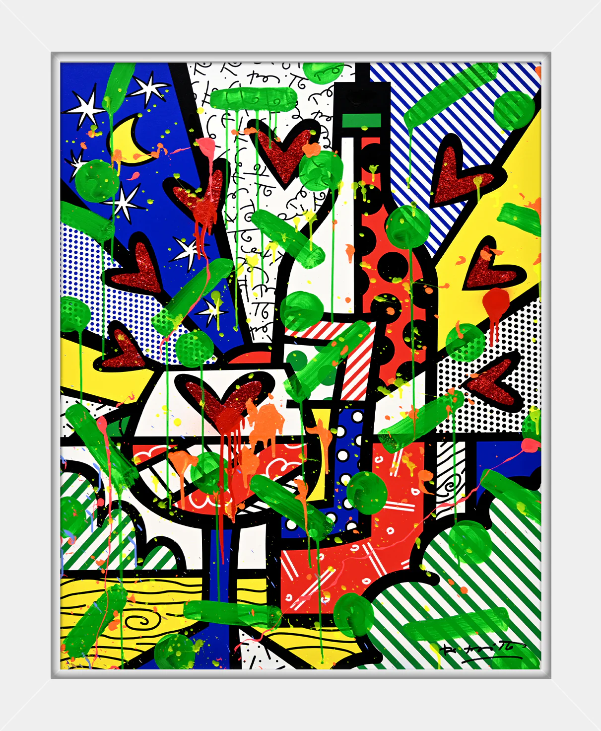 Bordeaux - Mixed Media Original - Image 14