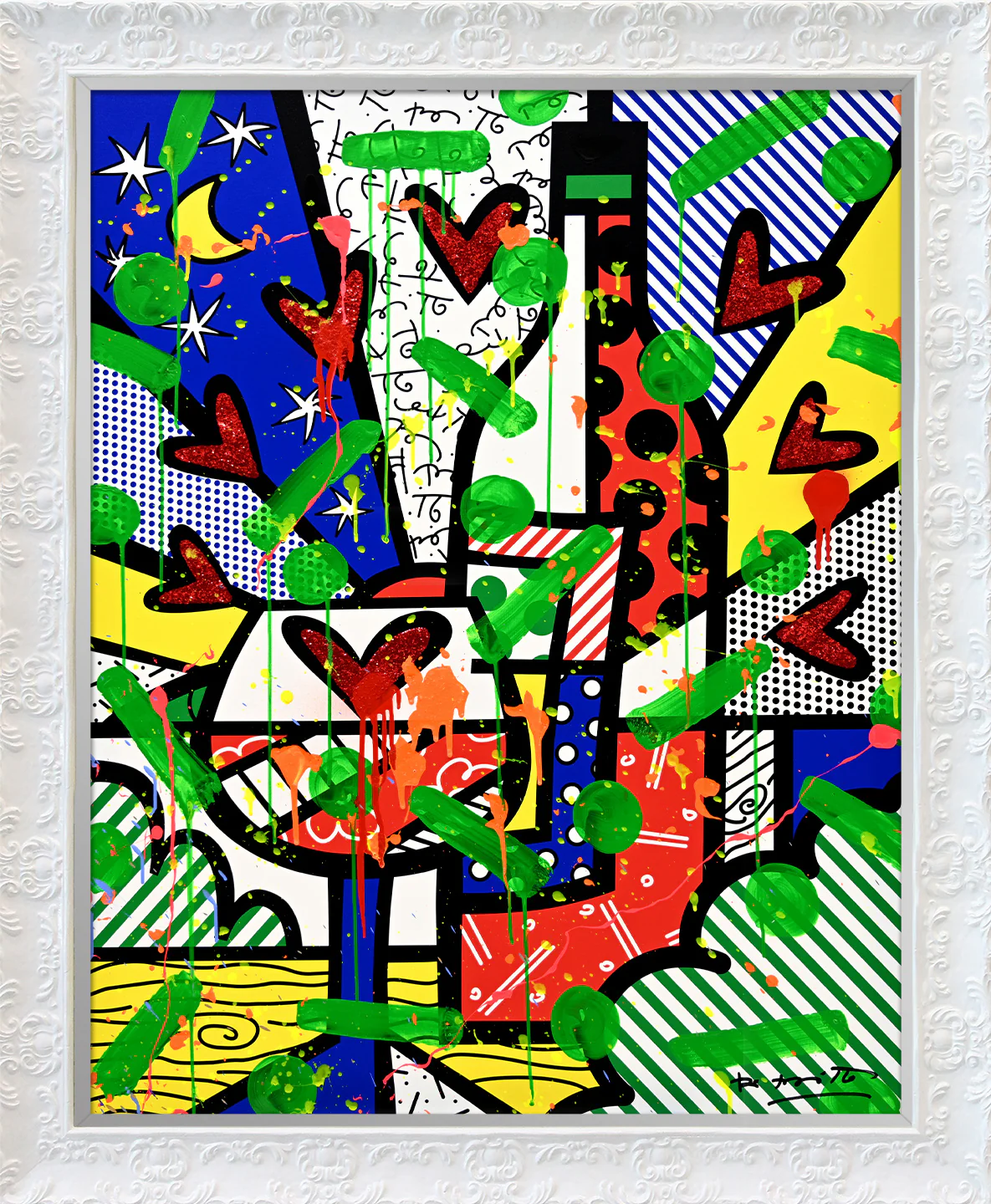 Bordeaux - Mixed Media Original - Image 15