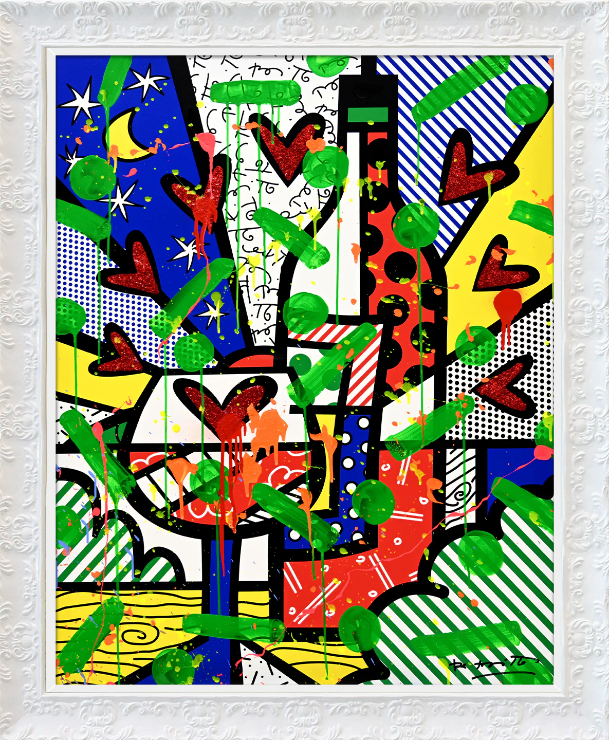 Bordeaux - Mixed Media Original - Image 16
