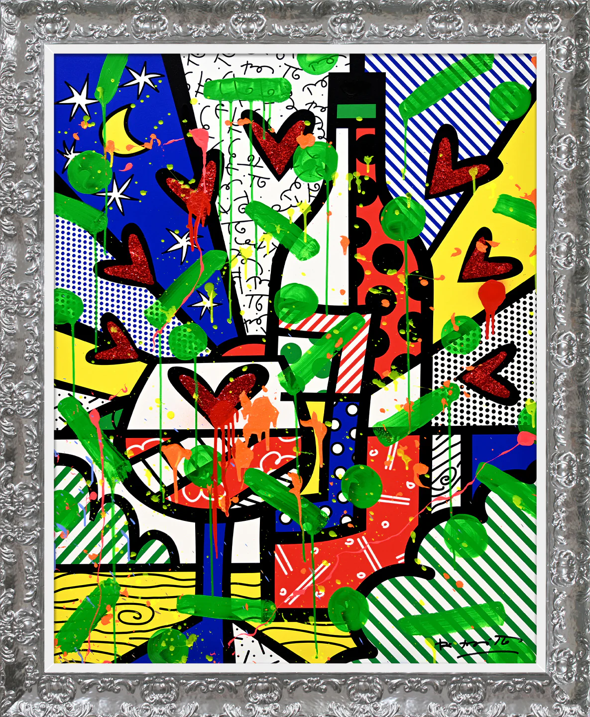 Bordeaux - Mixed Media Original - Image 17