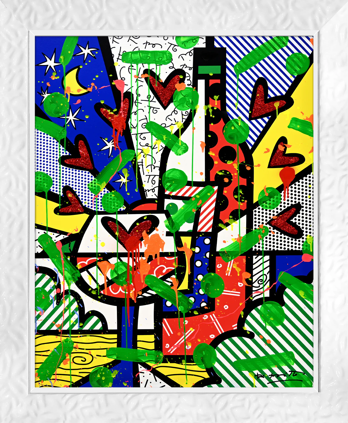 Bordeaux - Mixed Media Original - Image 19