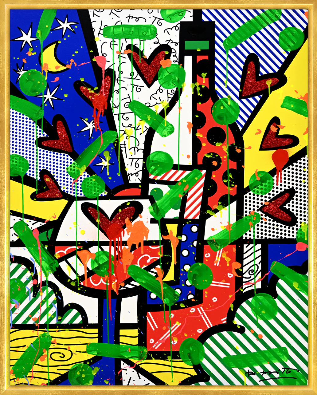 Bordeaux - Mixed Media Original - Image 21