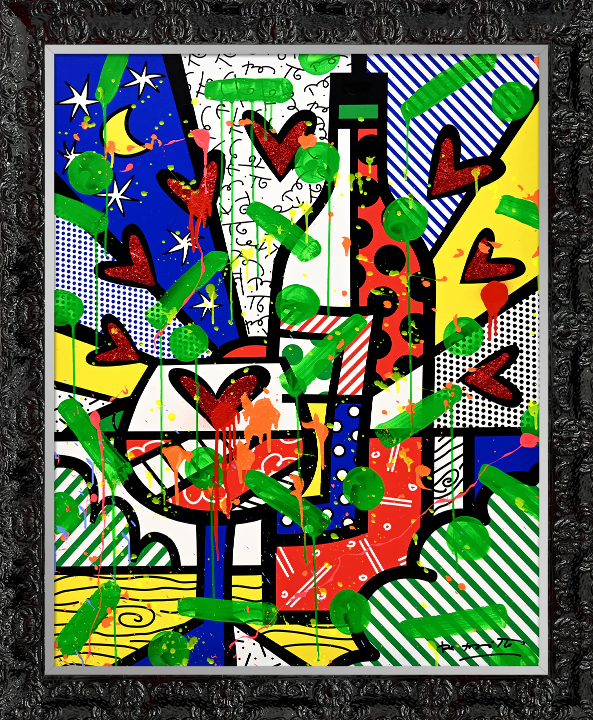 Bordeaux - Mixed Media Original - Image 8