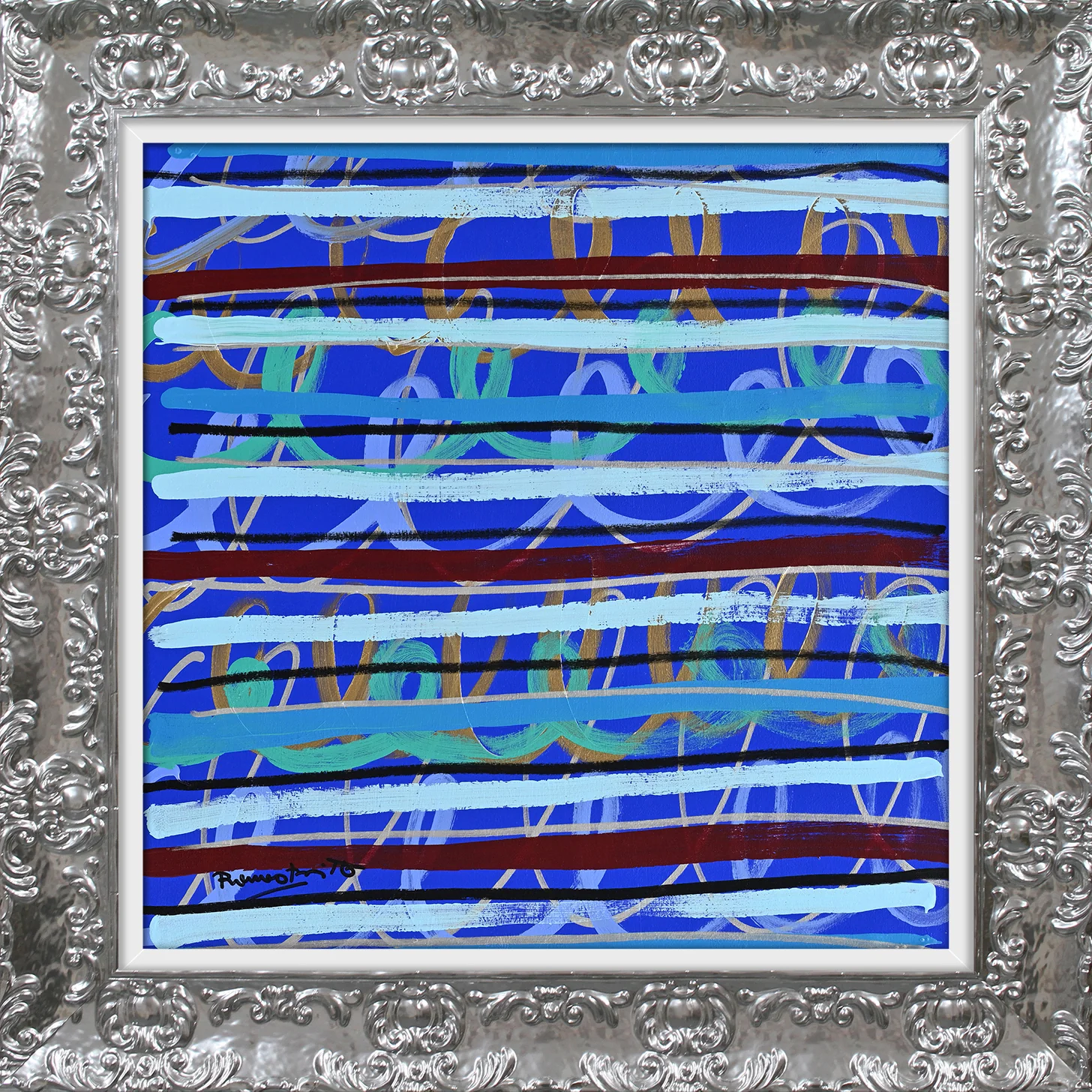 Border Lines - Original Painting - Image 13