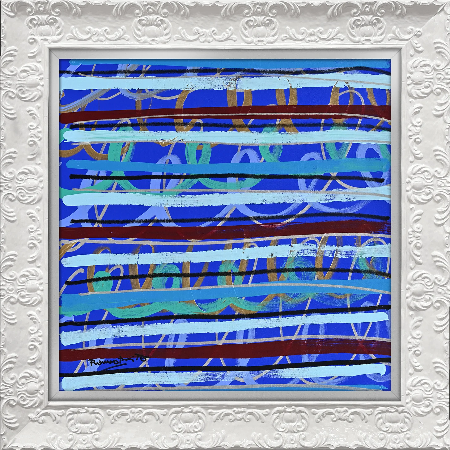 Border Lines - Original Painting - Image 15