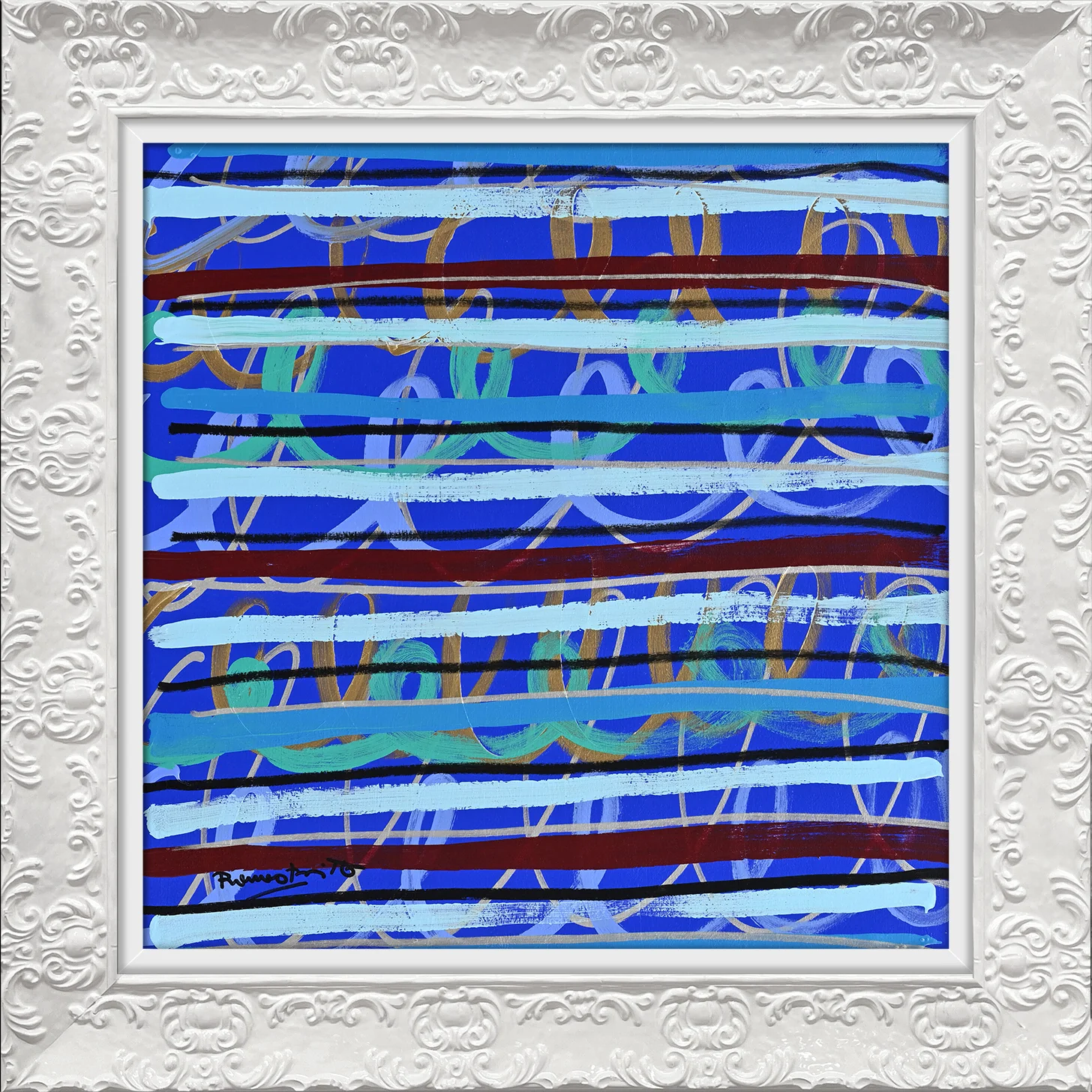 Border Lines - Original Painting - Image 16