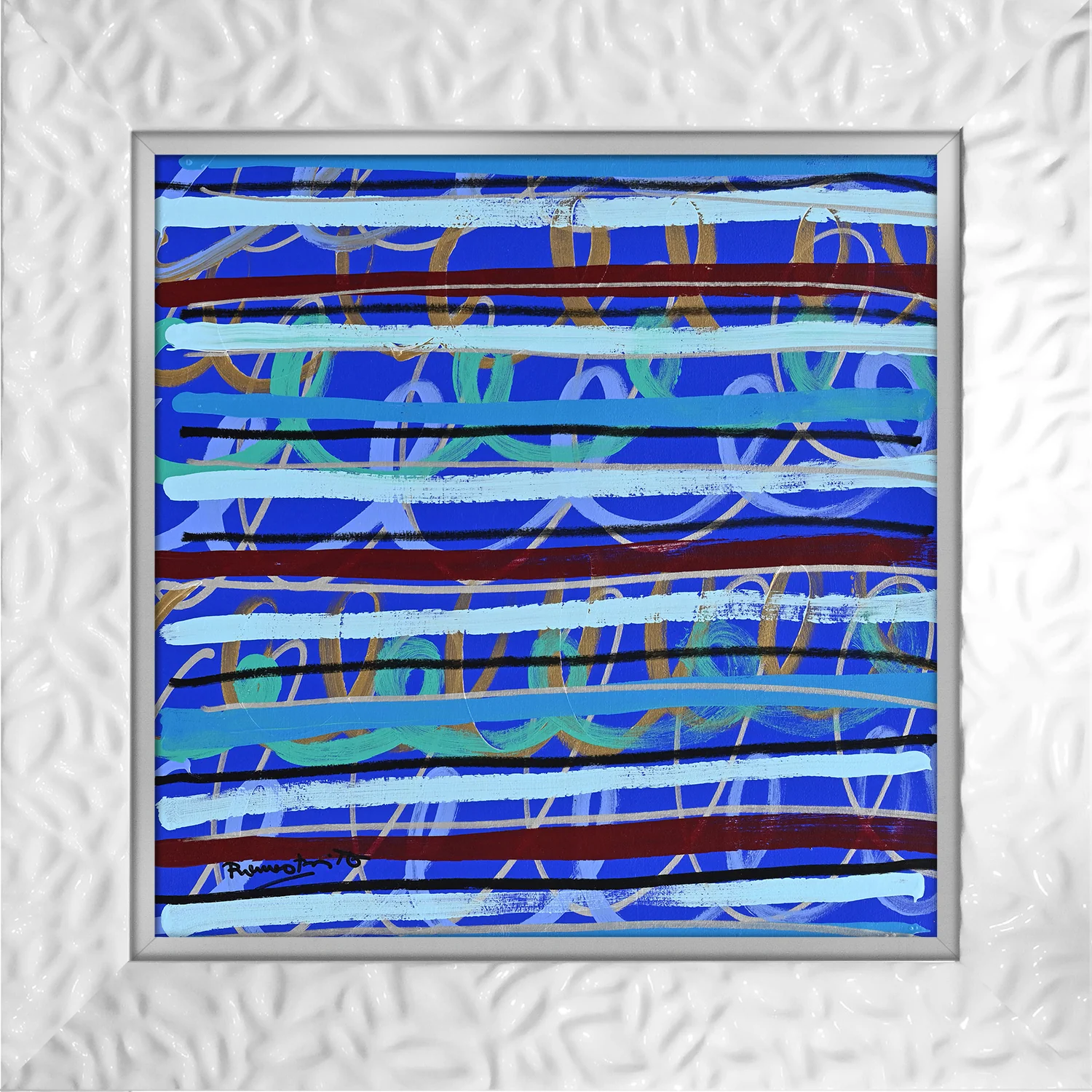 Border Lines - Original Painting - Image 17
