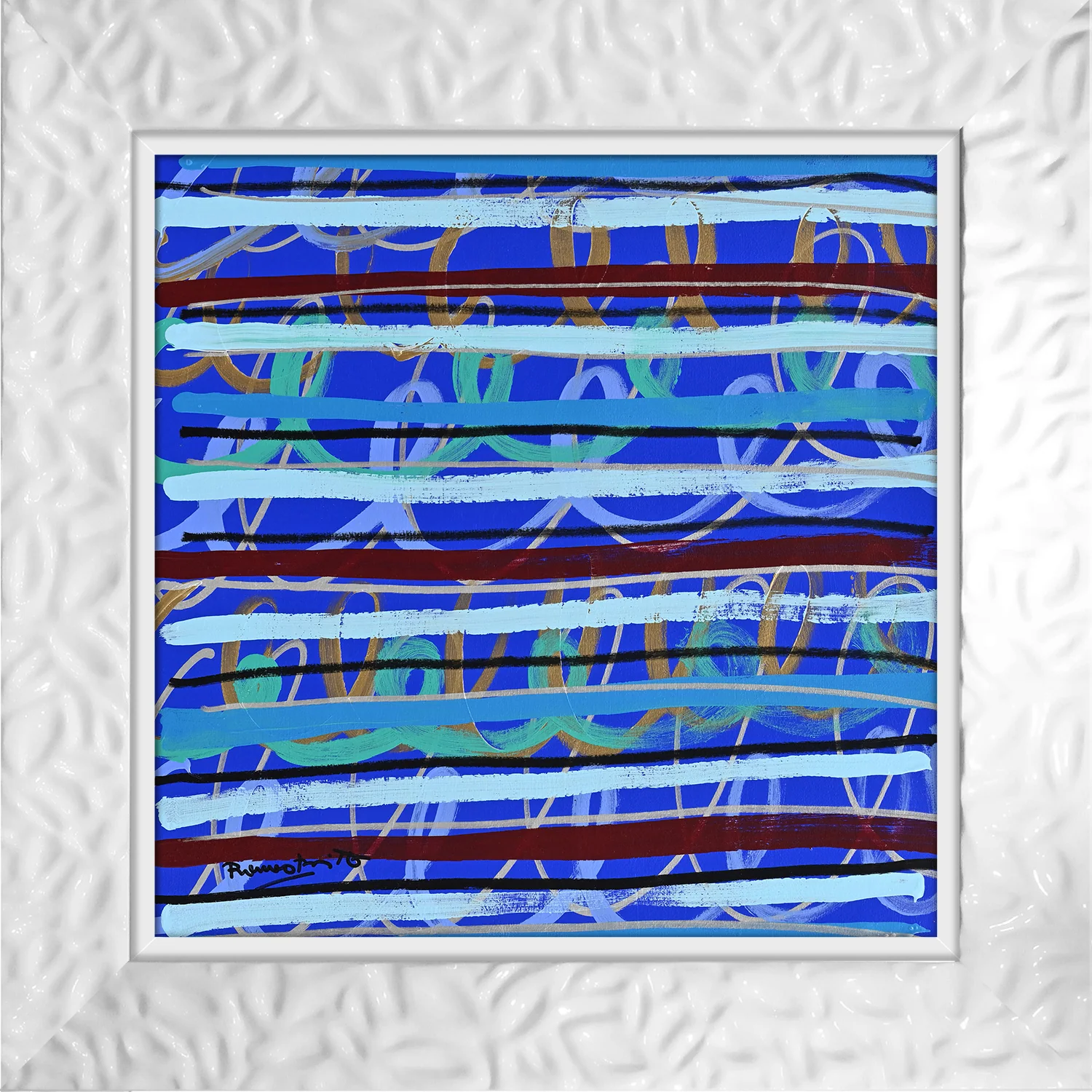 Border Lines - Original Painting - Image 18