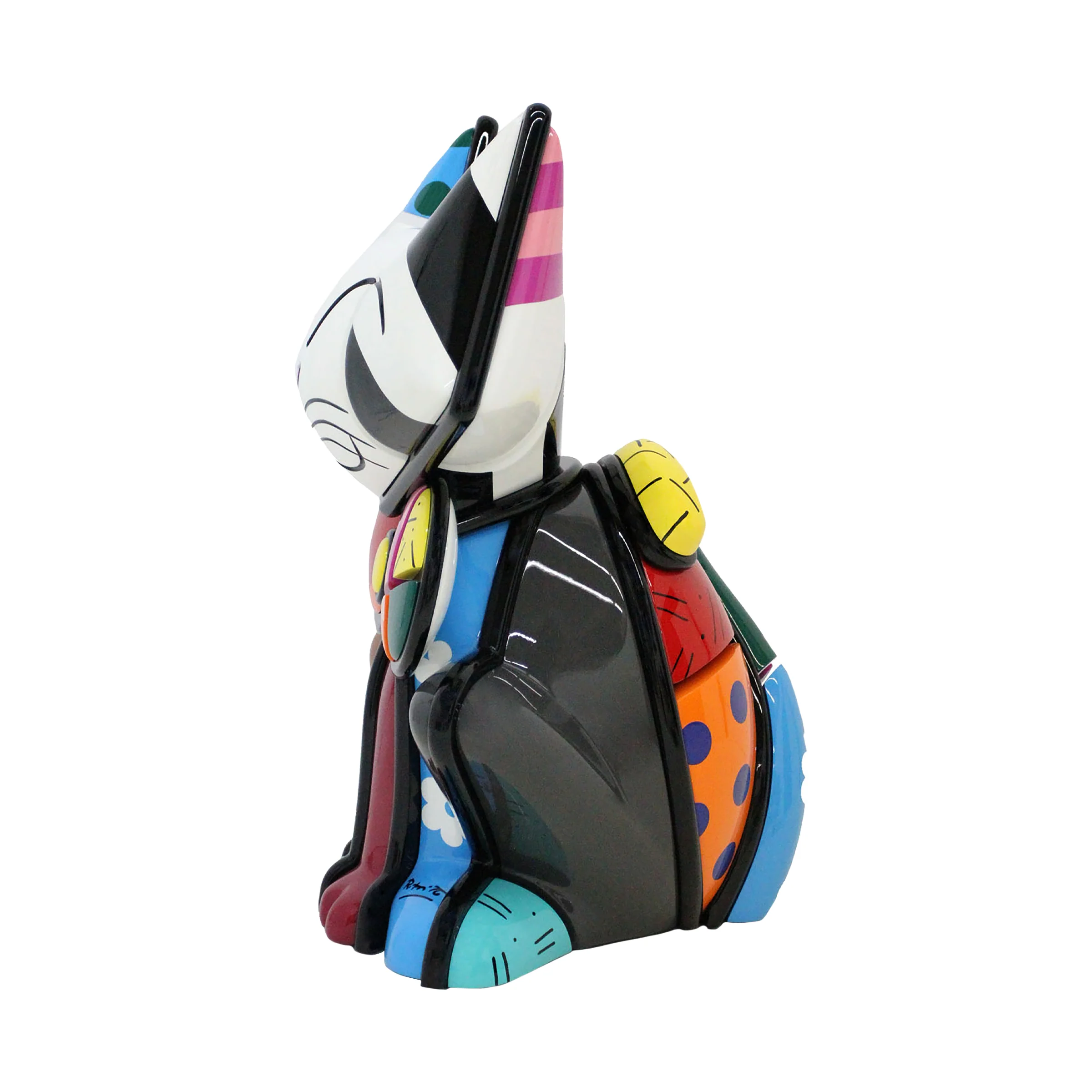Bow Tie Cat - Limited Edition Sculpture - Image 2