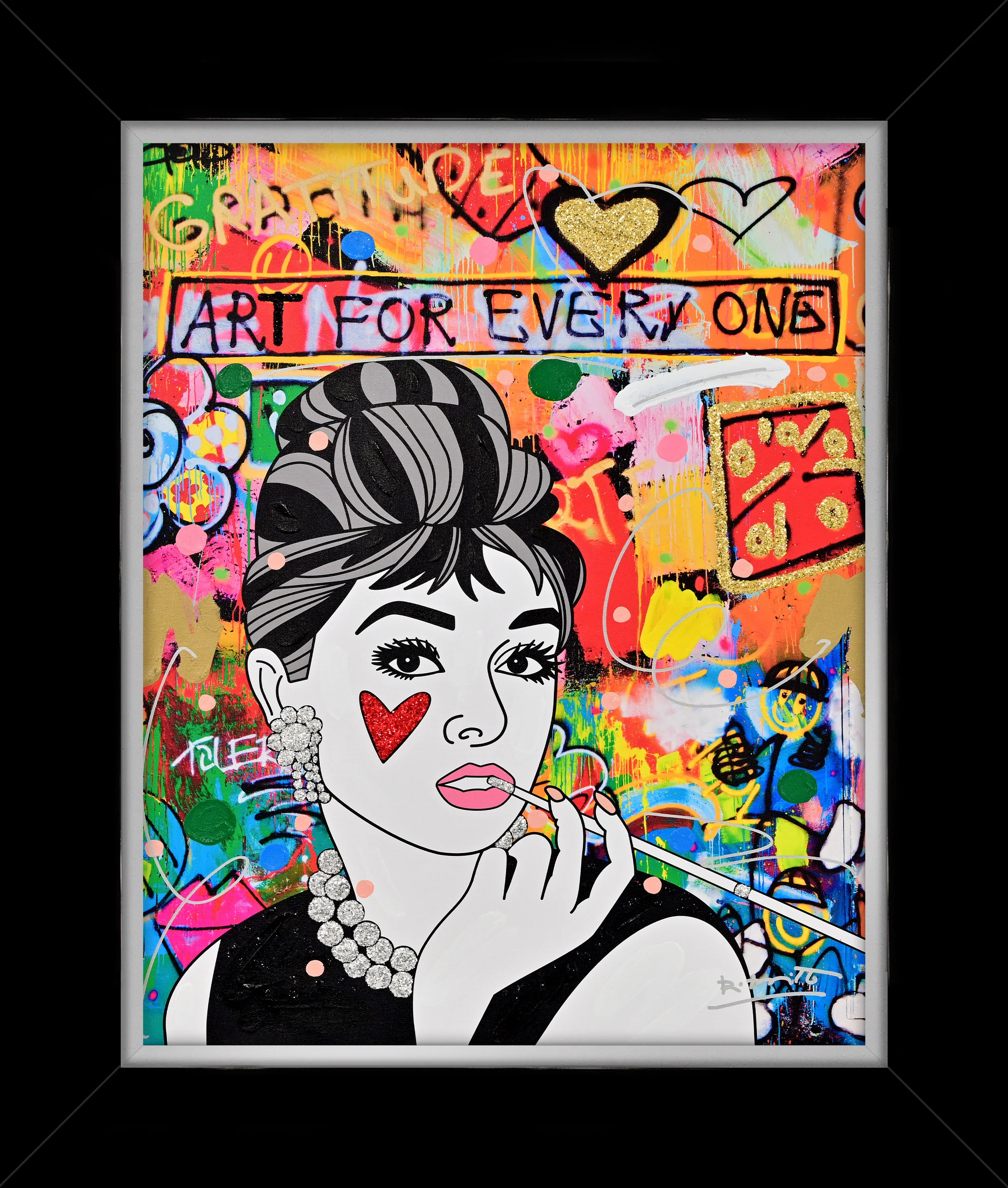 Breakfast At Tiffany's  - Mixed Media Original - Image 16