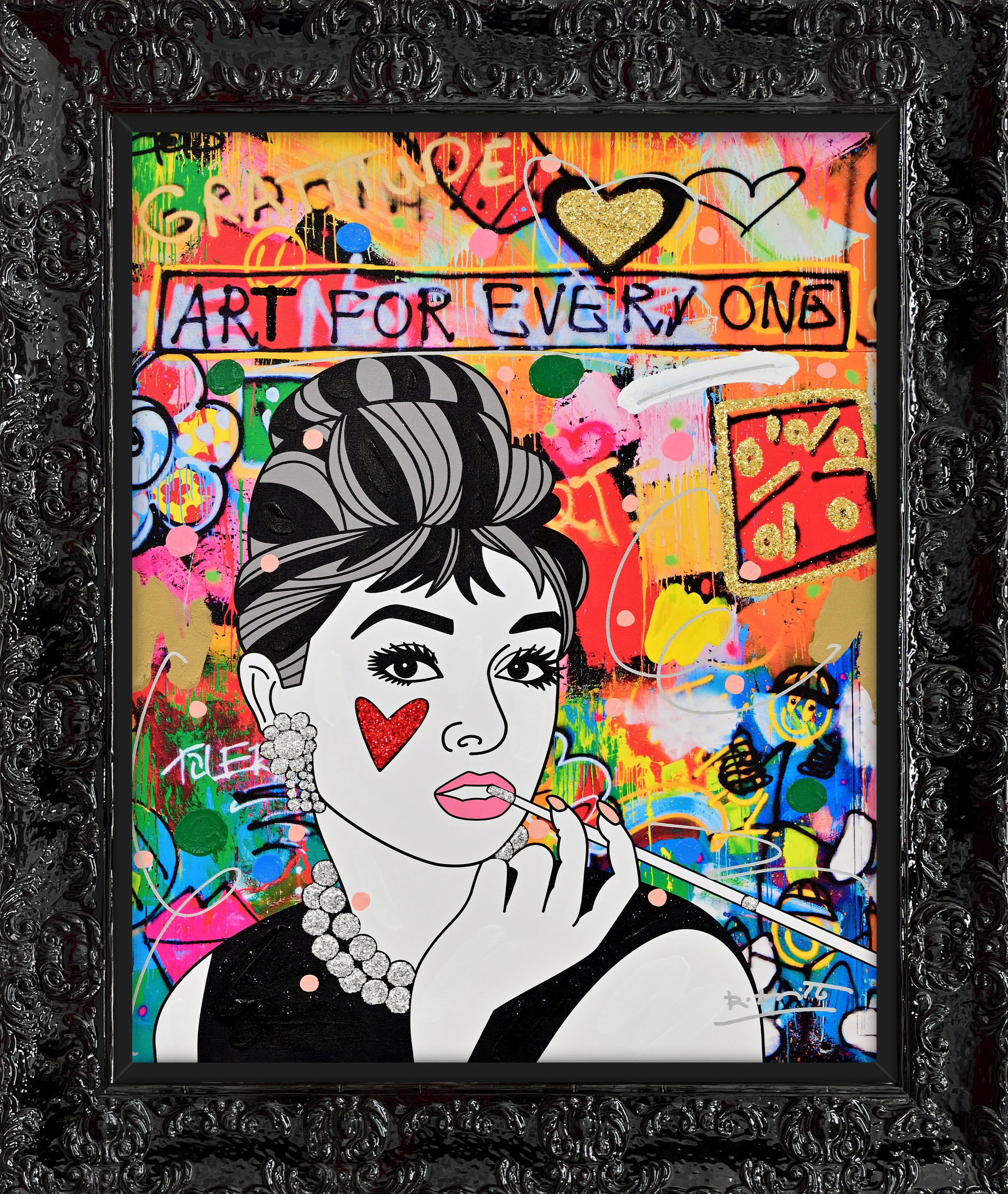 Breakfast At Tiffany's  - Mixed Media Original - Image 18
