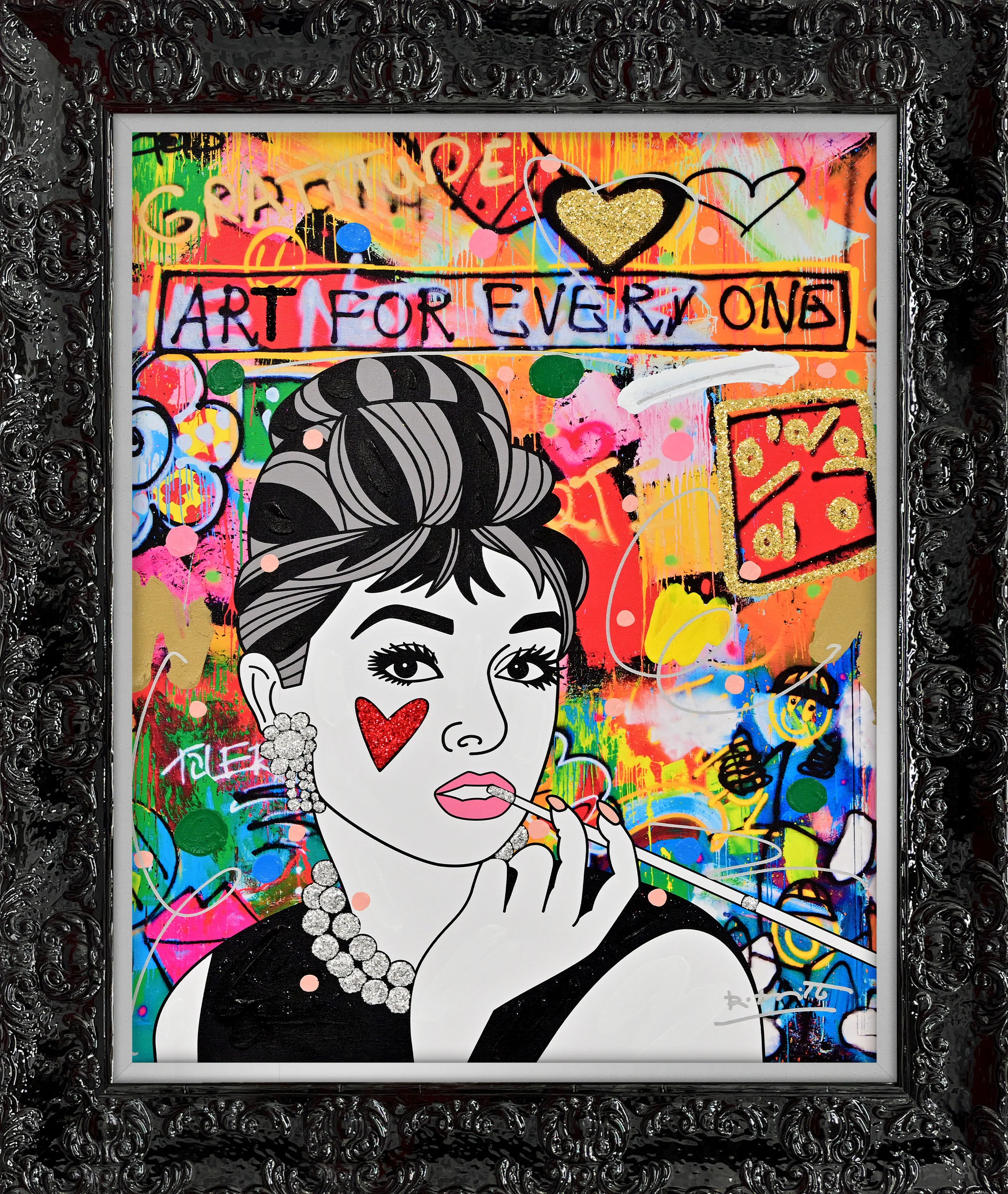 Breakfast At Tiffany's  - Mixed Media Original - Image 19