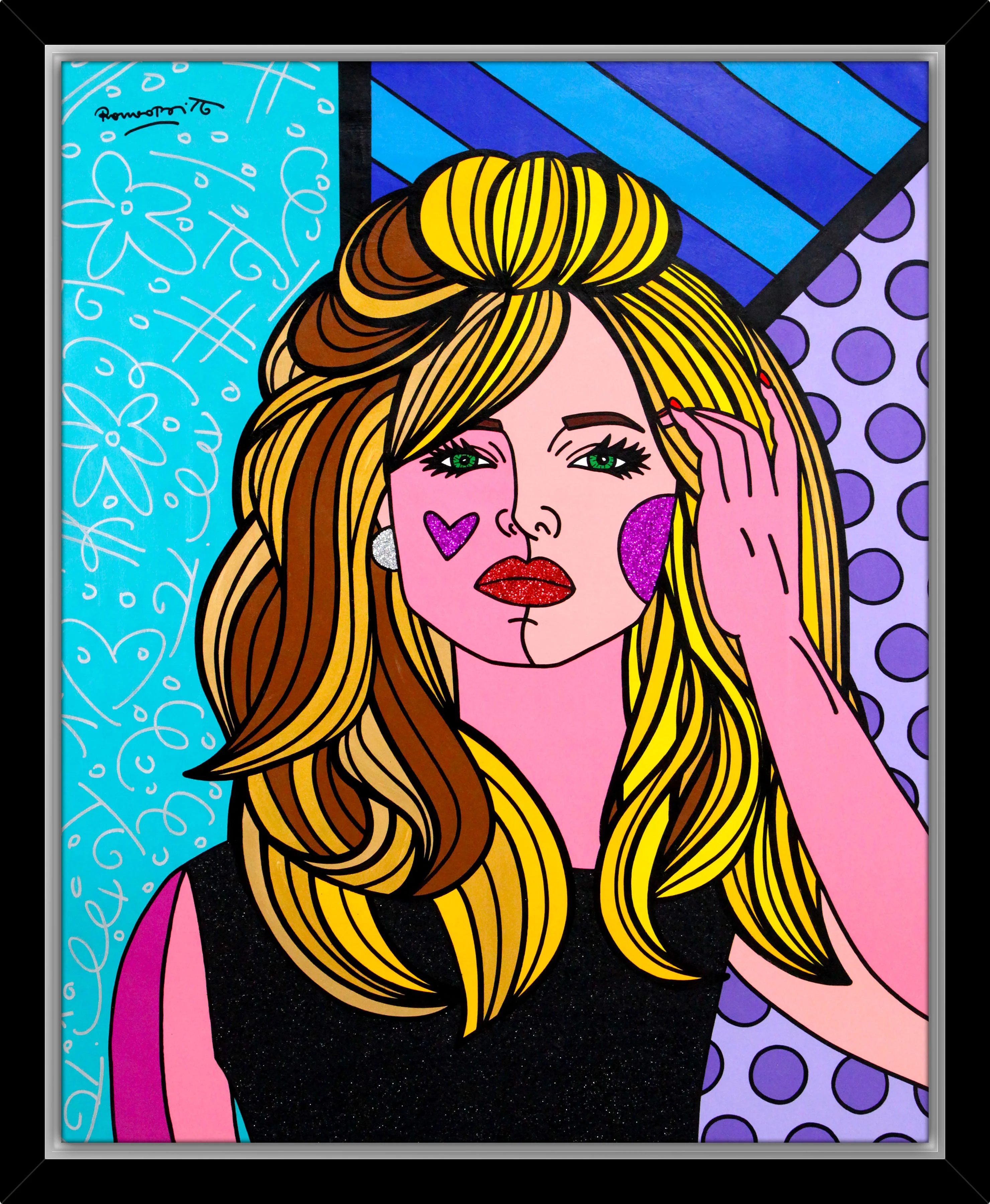 BRIGITTE BARDOT - Original Painting - Image 2