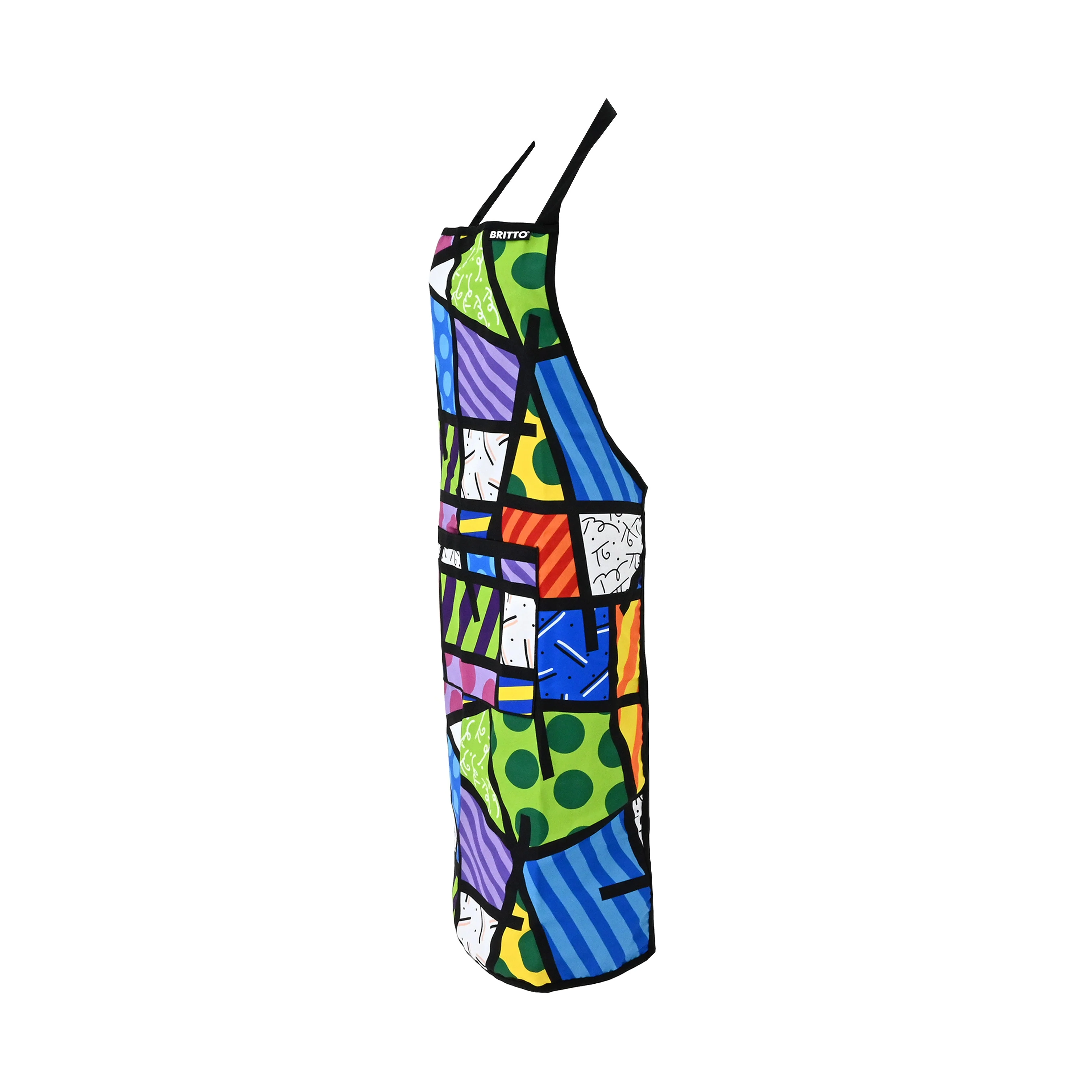 Colorful Landscape Britto Apron - Image 3