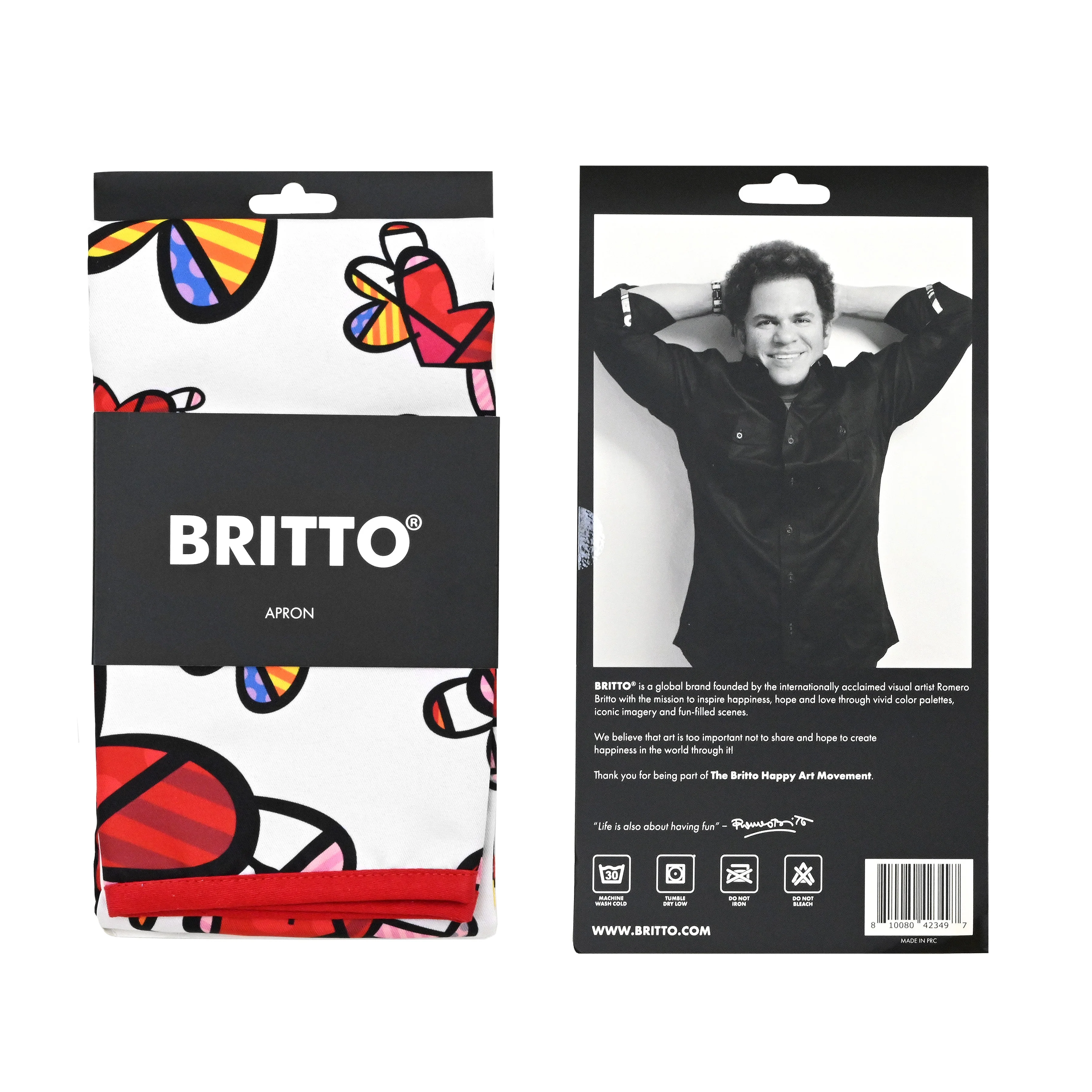 Flying Hearts Britto Apron - Image 5