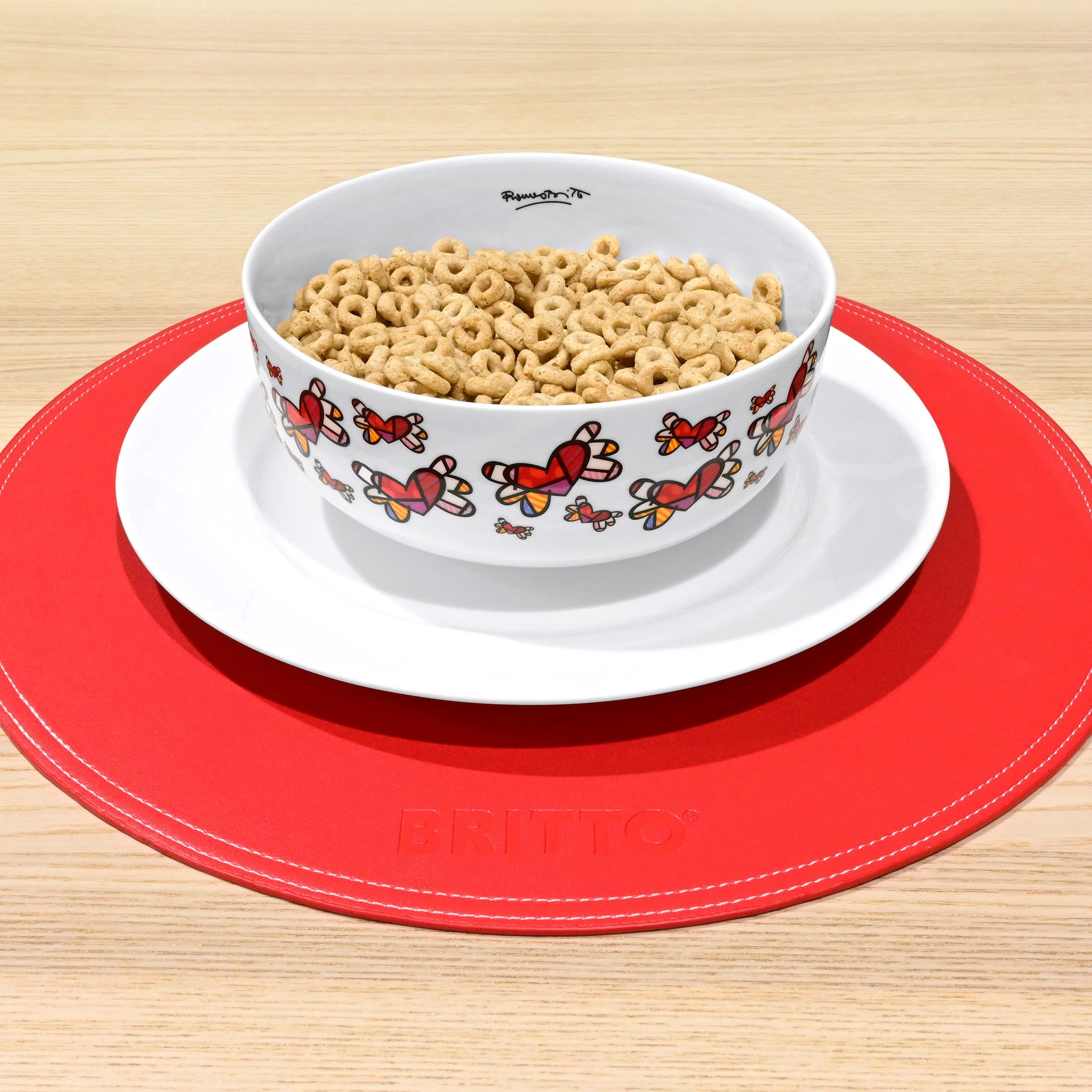 Flying Hearts Britto Bowl - Image 6