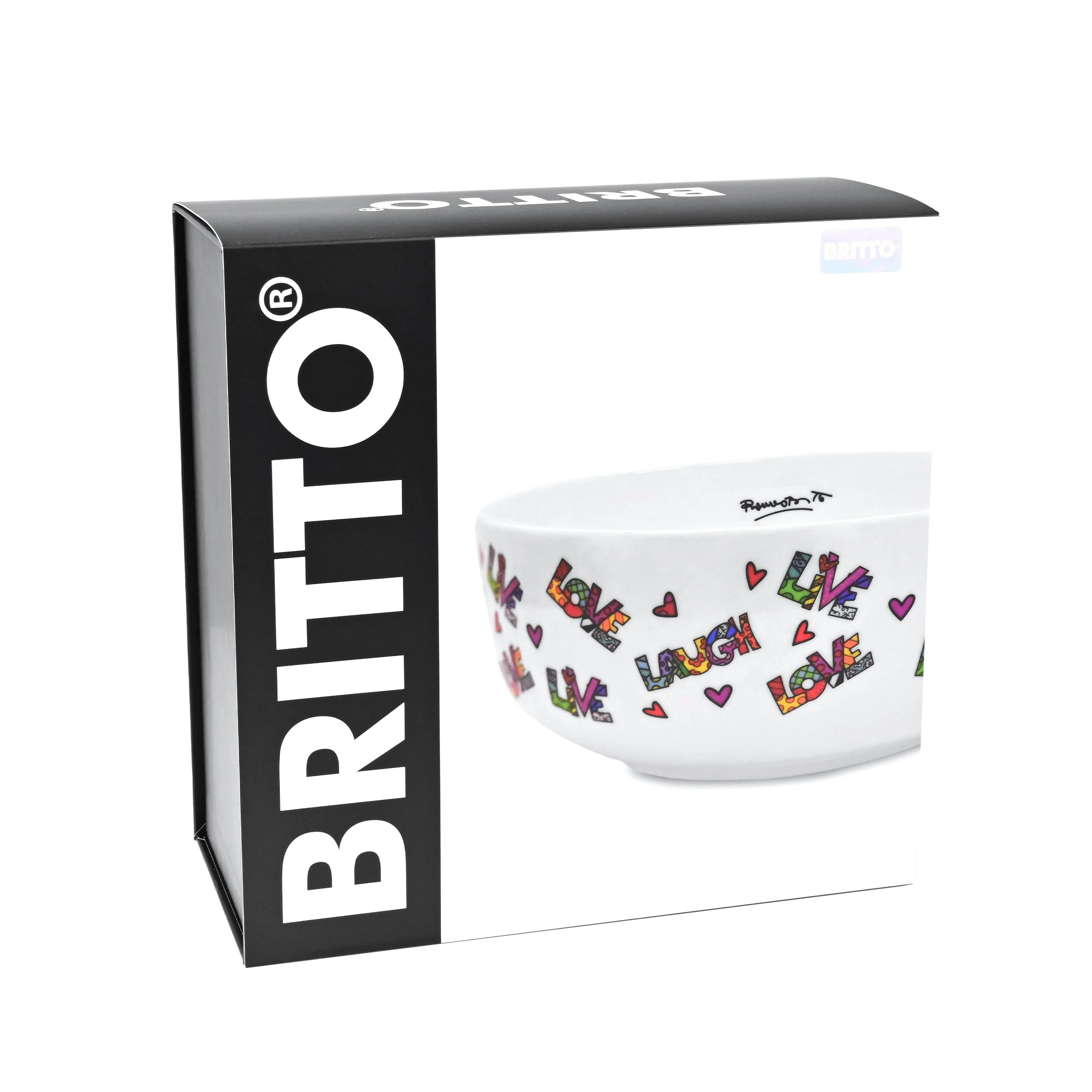 Live Laugh Love Britto Bowl - Image 3
