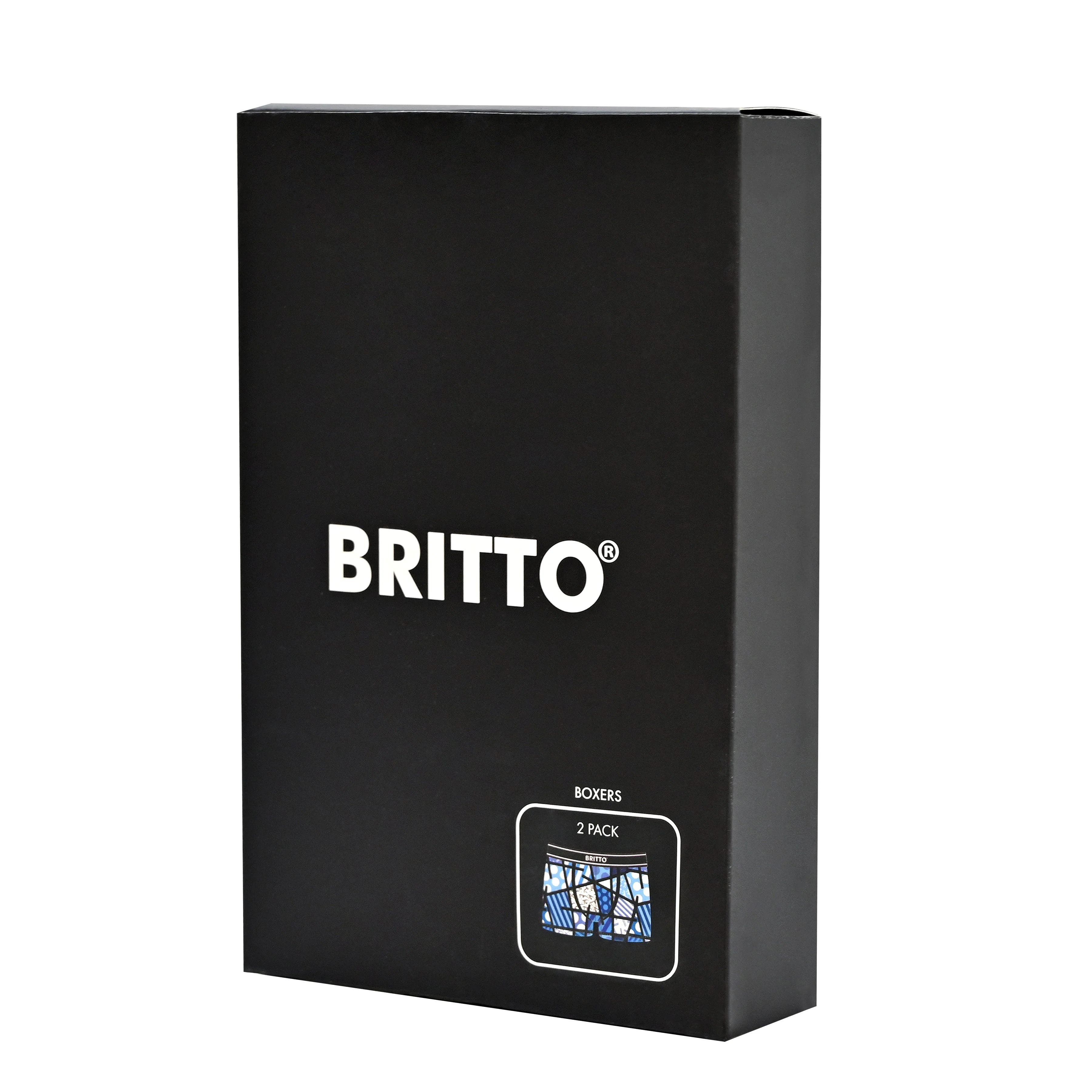 Blue Landscape Britto Boxer Brief (Pack Of 2) - Image 5