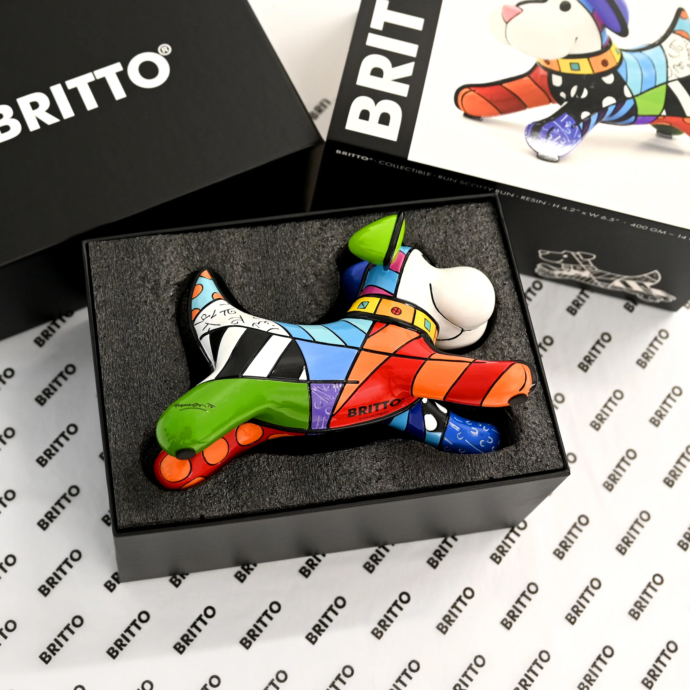 Run Scotty Run - Britto Collectible Figurine - Image 8