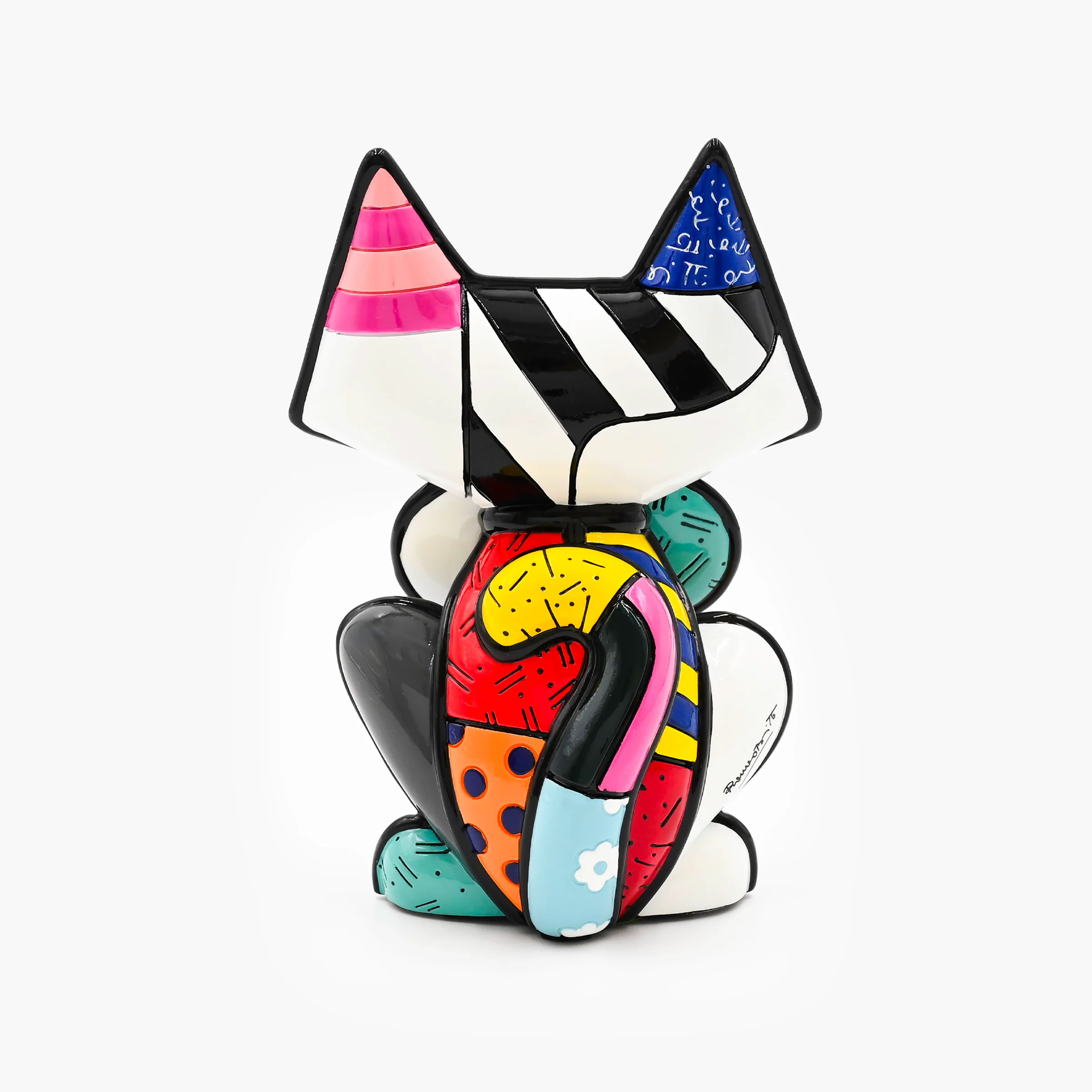 Bow Tie Cat - Britto Collectible Figurine - Image 2