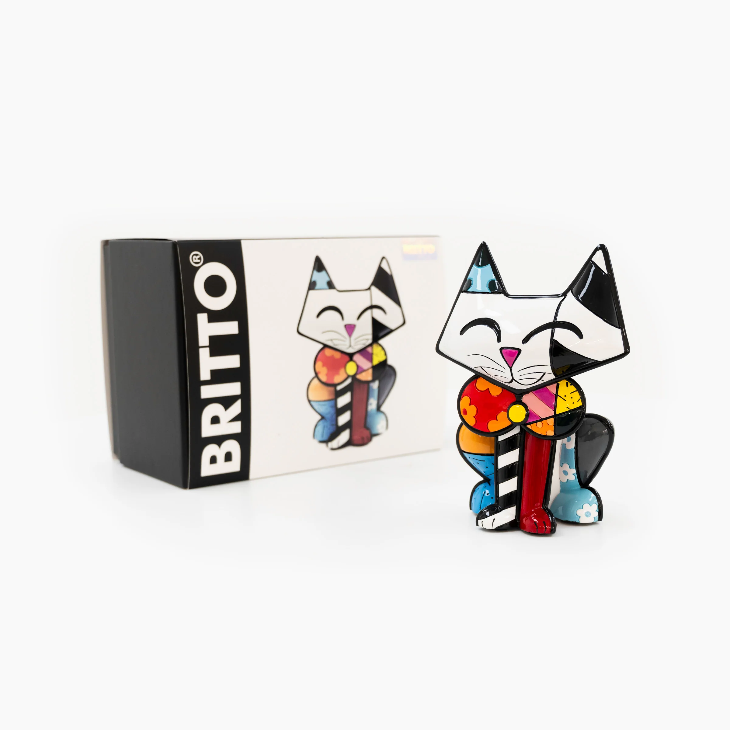 Bow Tie Cat - Britto Collectible Figurine - Image 7