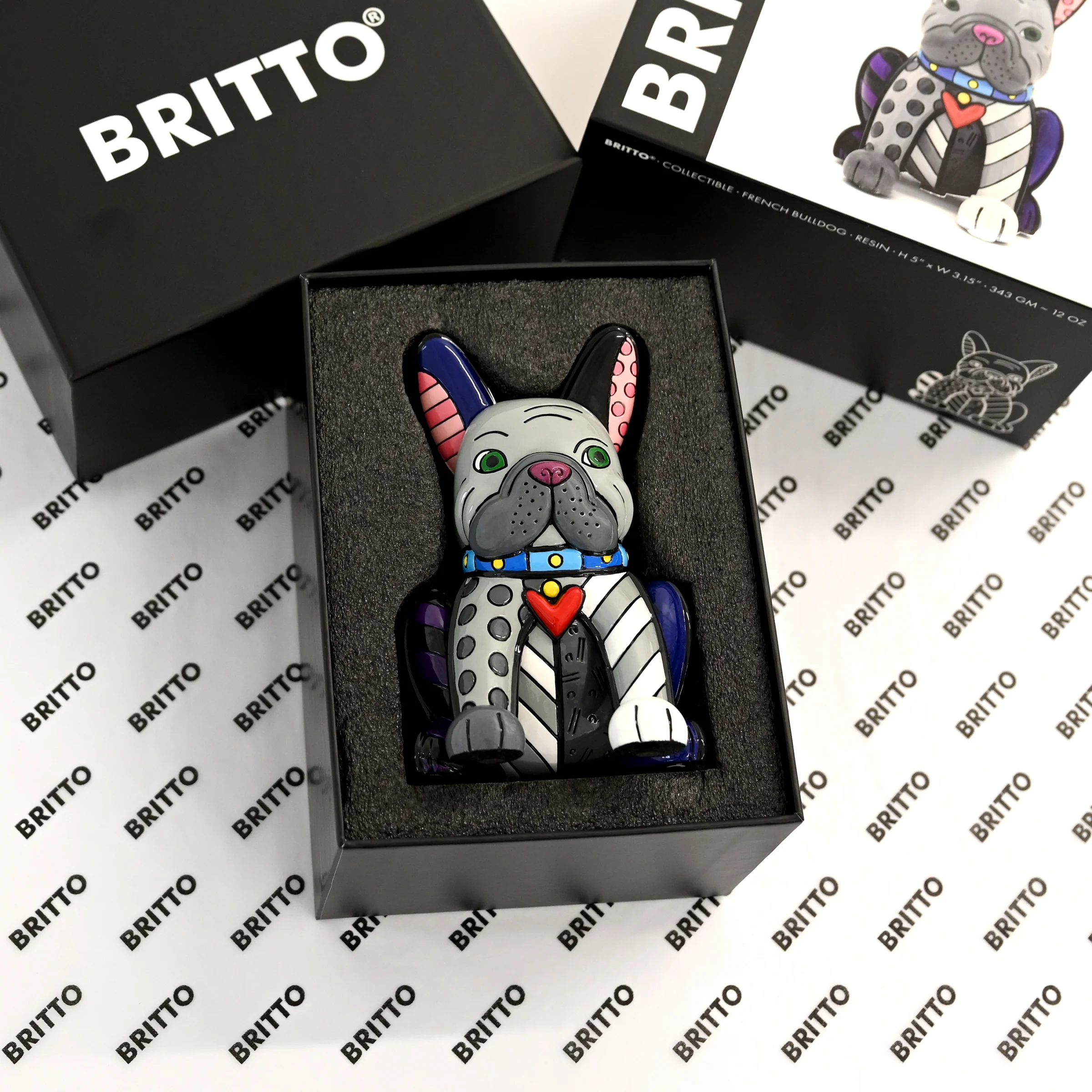 French Bulldog - Britto Collectible Figurine - Image 9