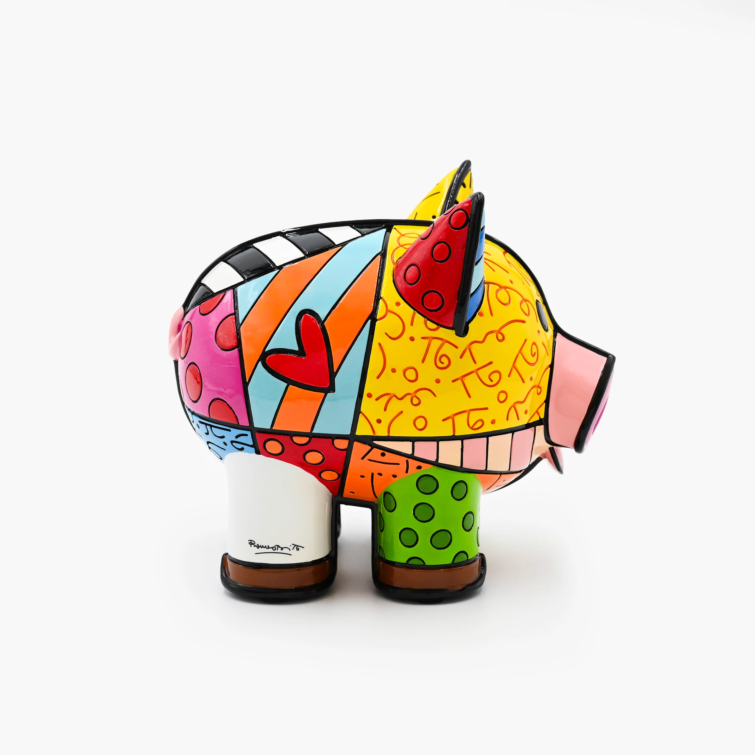 Pig - Britto Collectible Figurine - Image 2