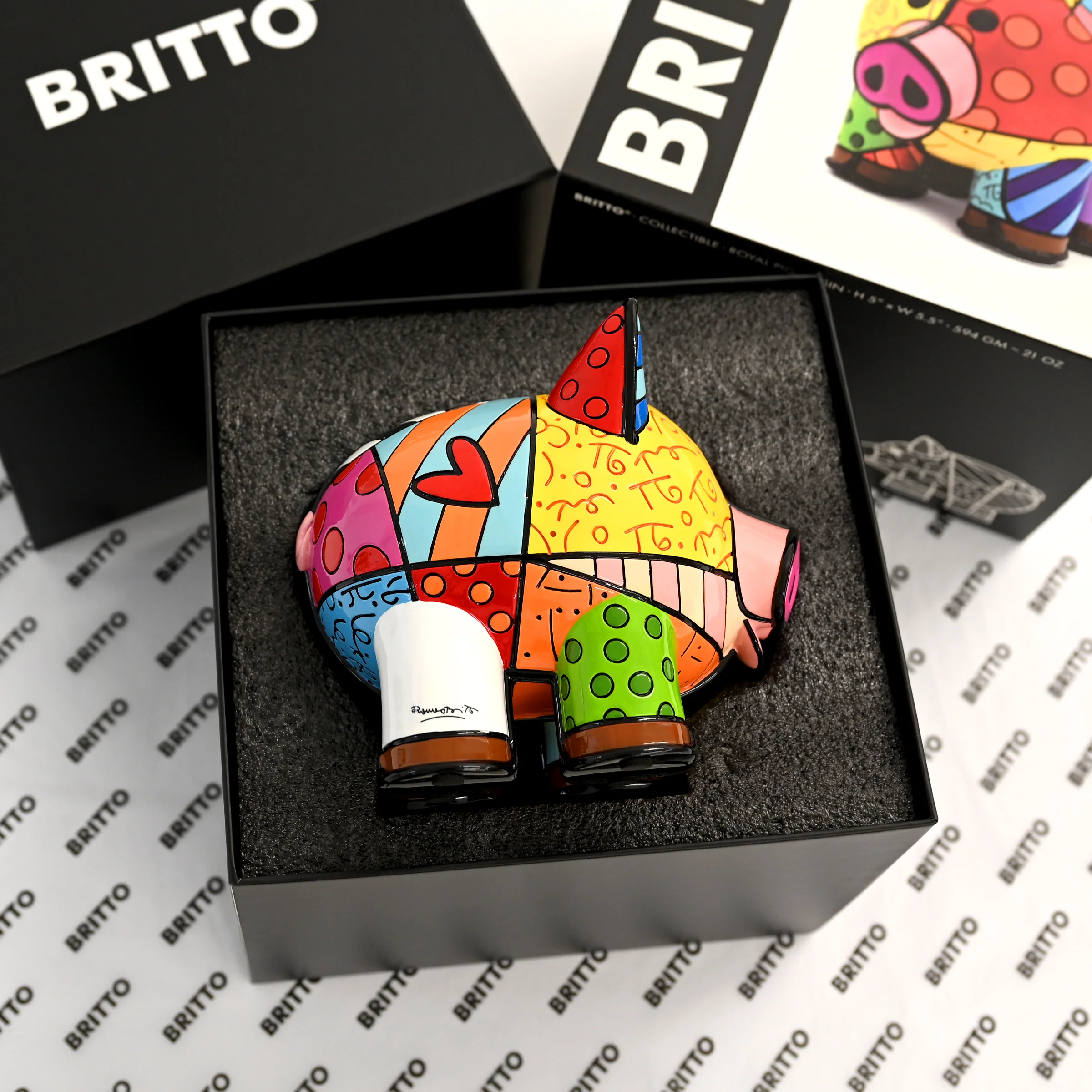 Pig - Britto Collectible Figurine - Image 9
