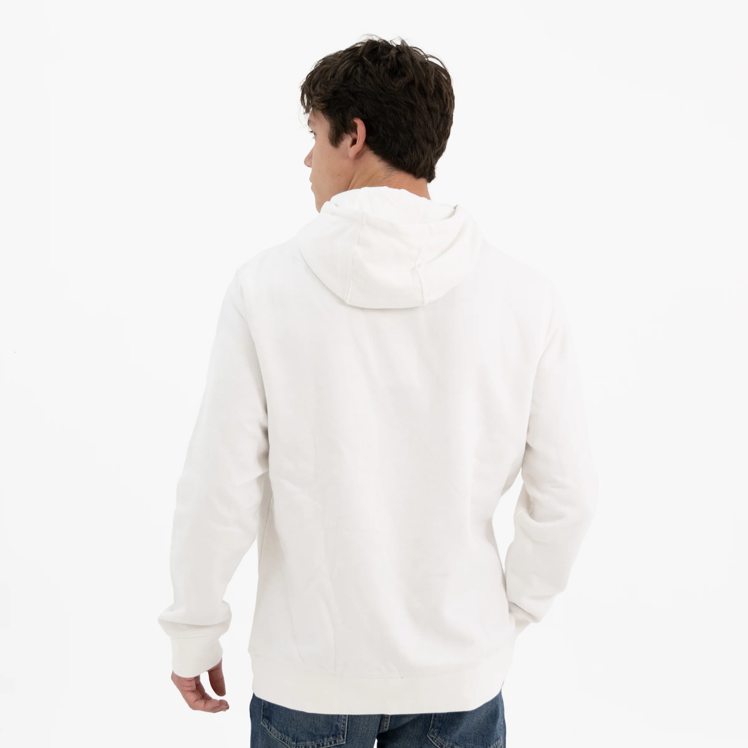 Red Heart Brushstroke White Britto Hoodie For Men - Image 3