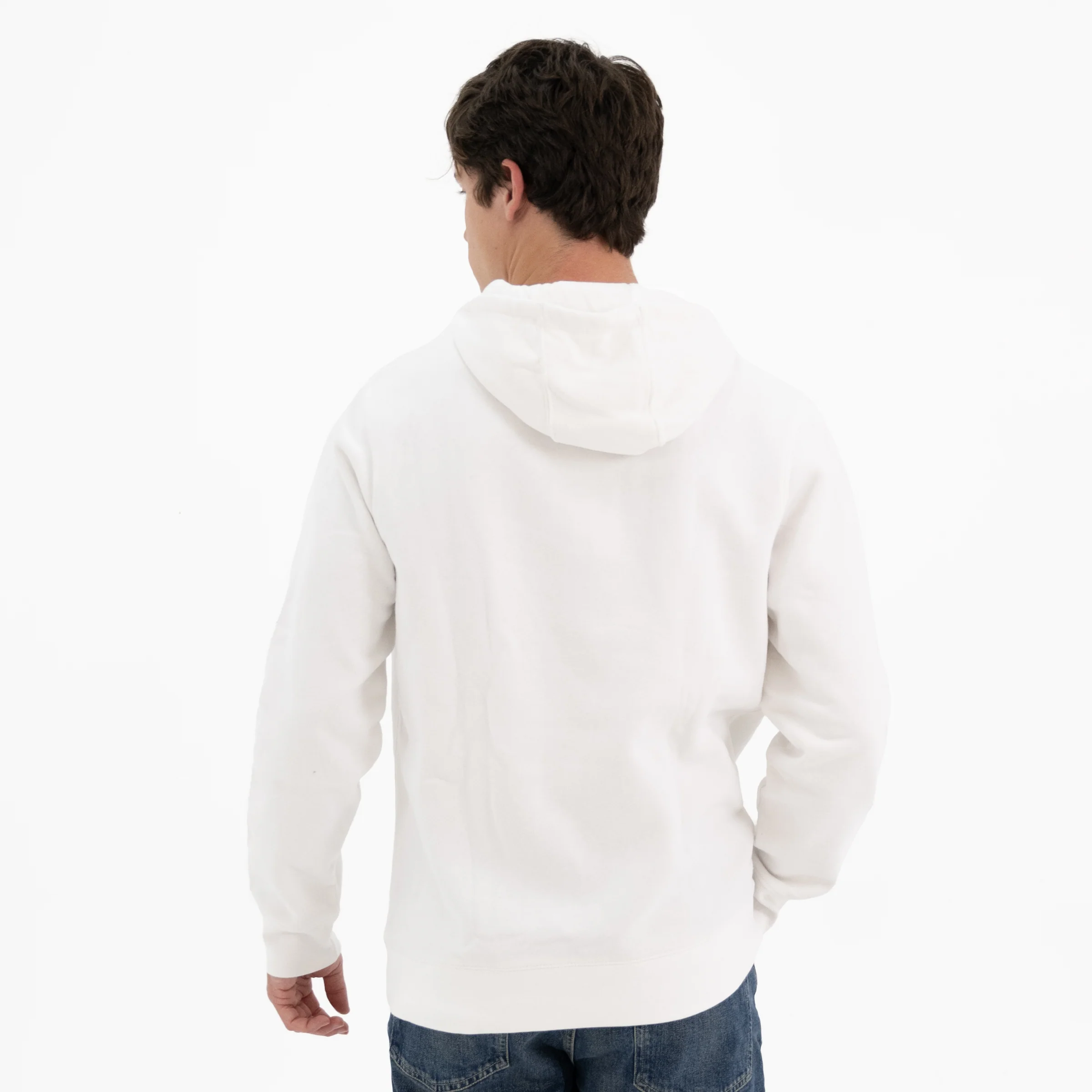 White Britto Hoodie For Men - Image 3