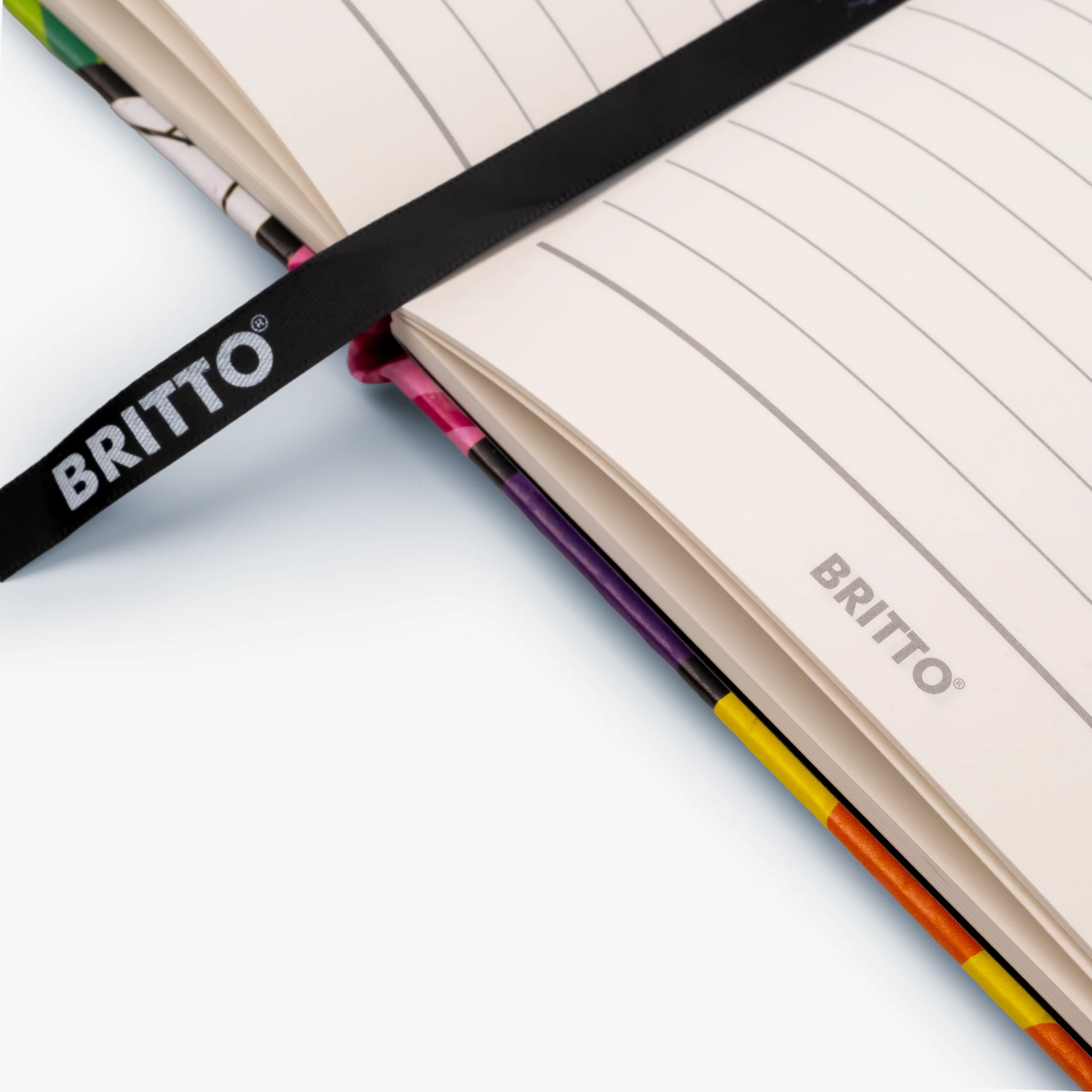 Lime Green Landscape Britto Journal - Image 5