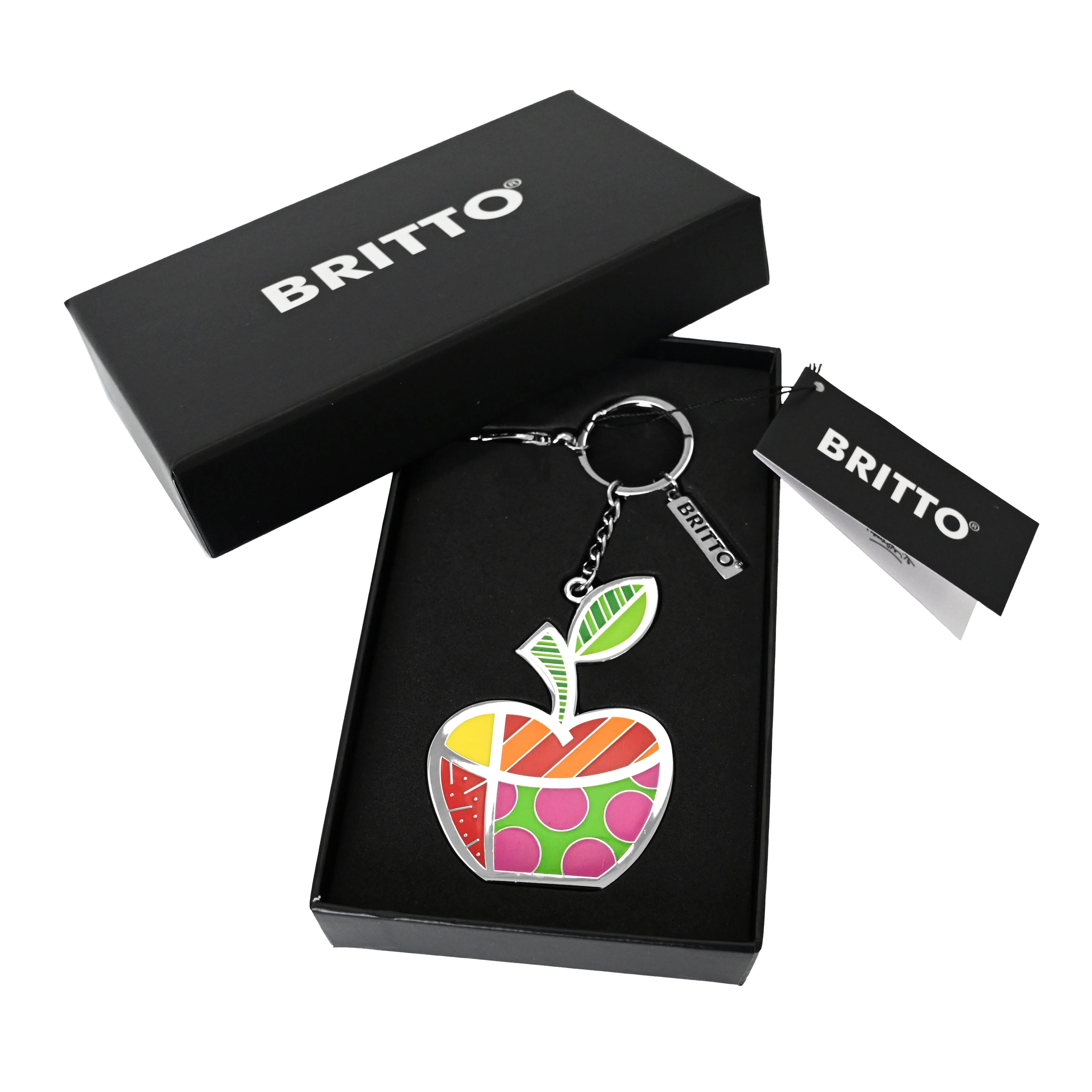 Apple Britto Keychain and Bag Charm - Image 2
