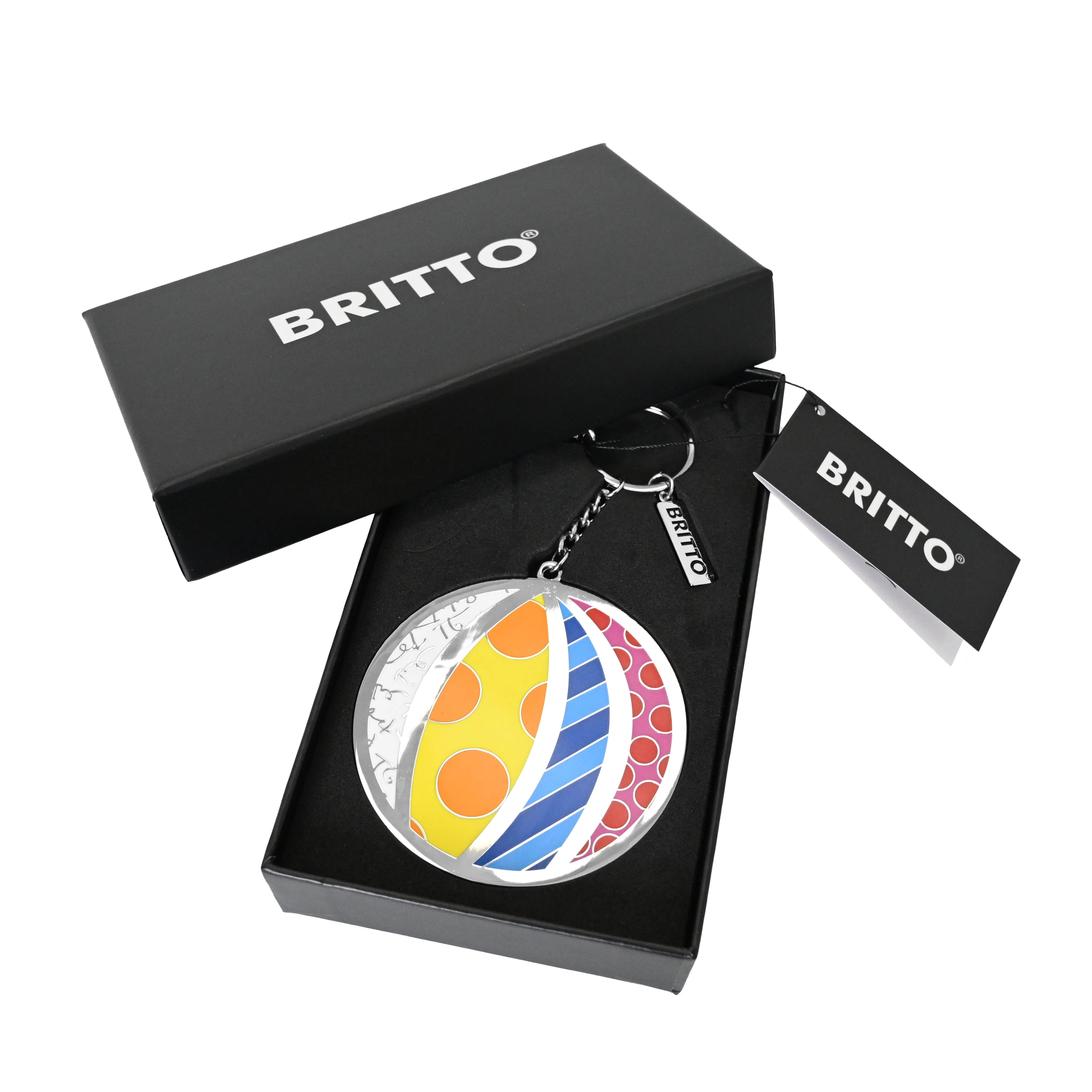 Beach Ball Britto Keychain and Bag Charm - Image 2