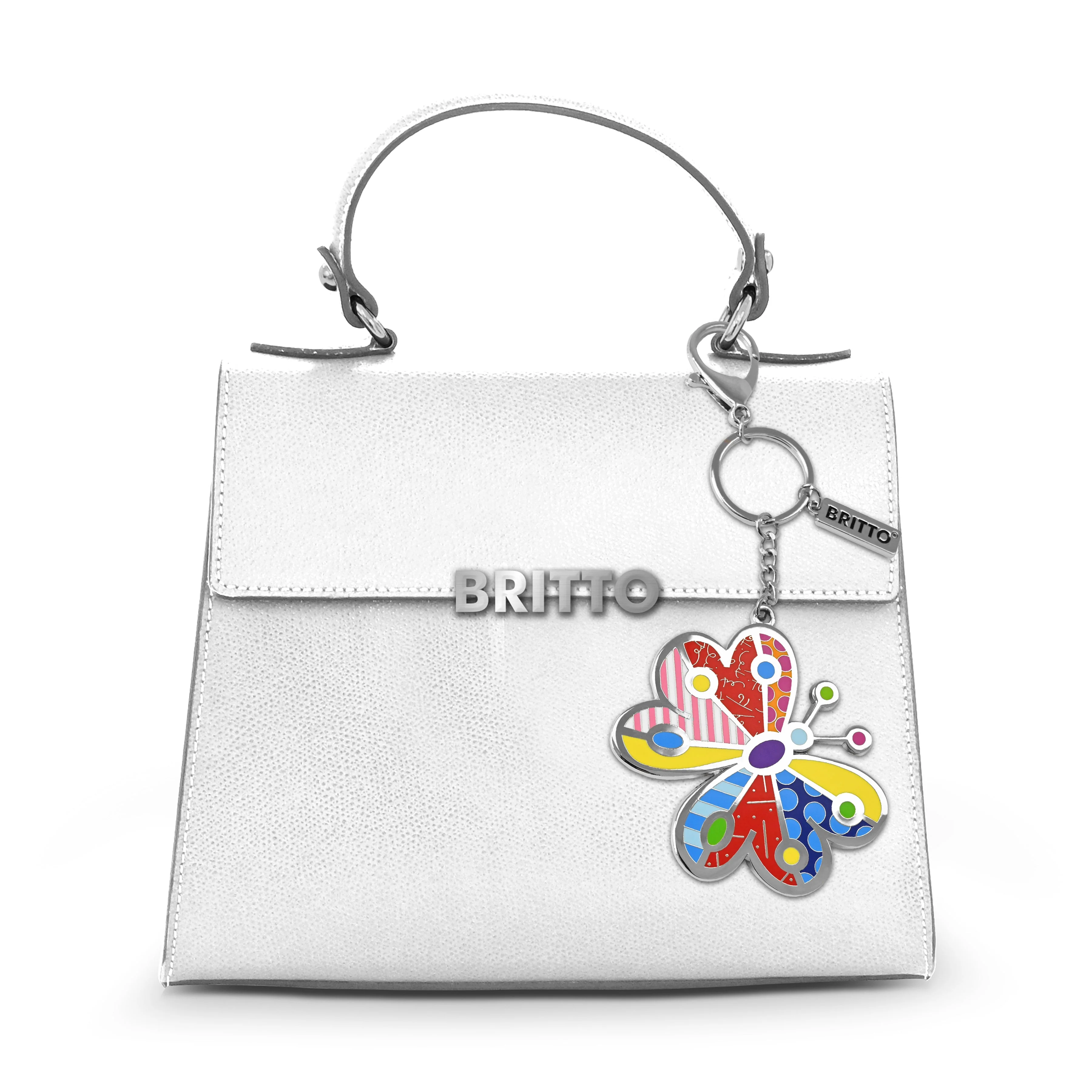 Garden Butterfly Britto Keychain & Bag Charm - Image 4