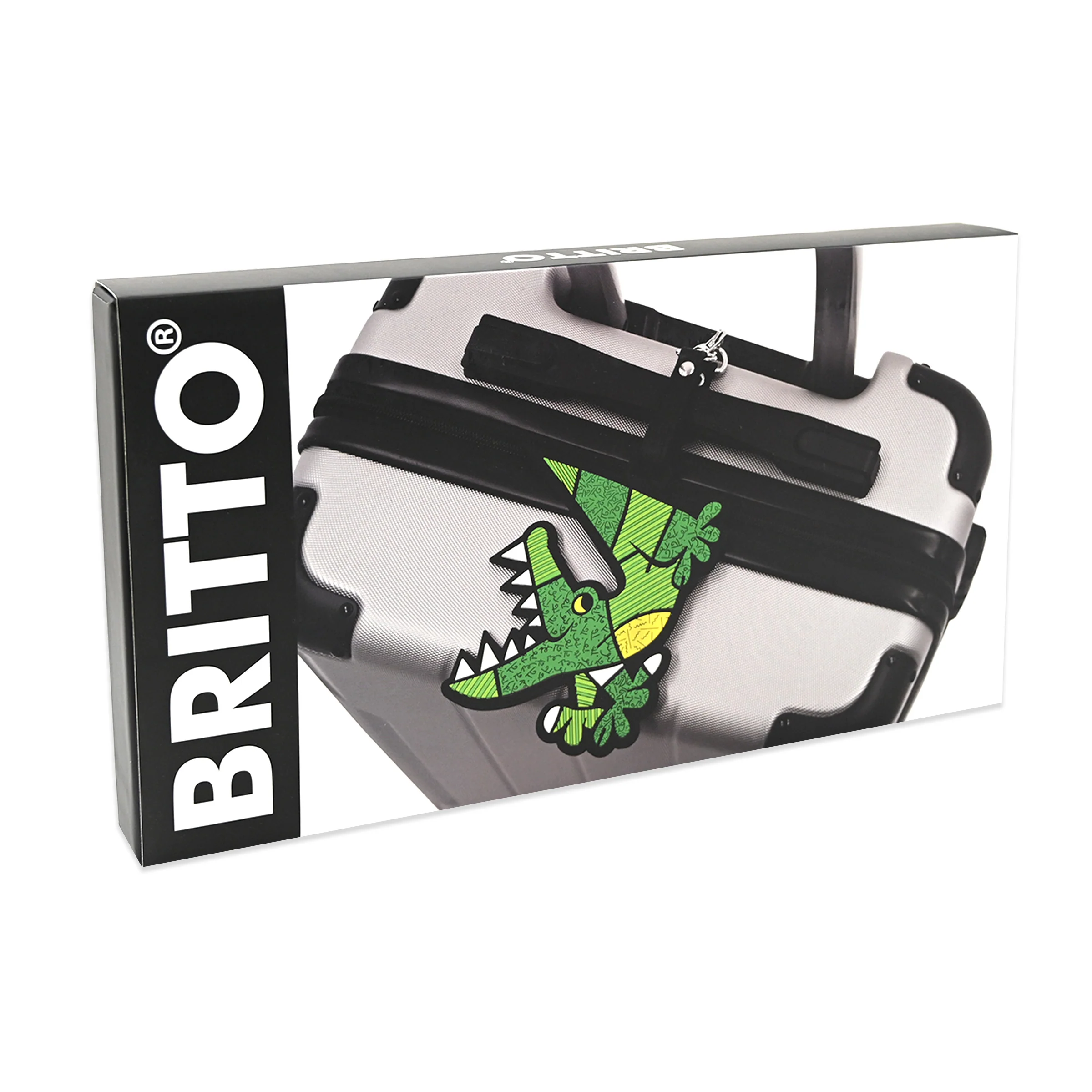 Alligator Britto Luggage Tag - Image 3