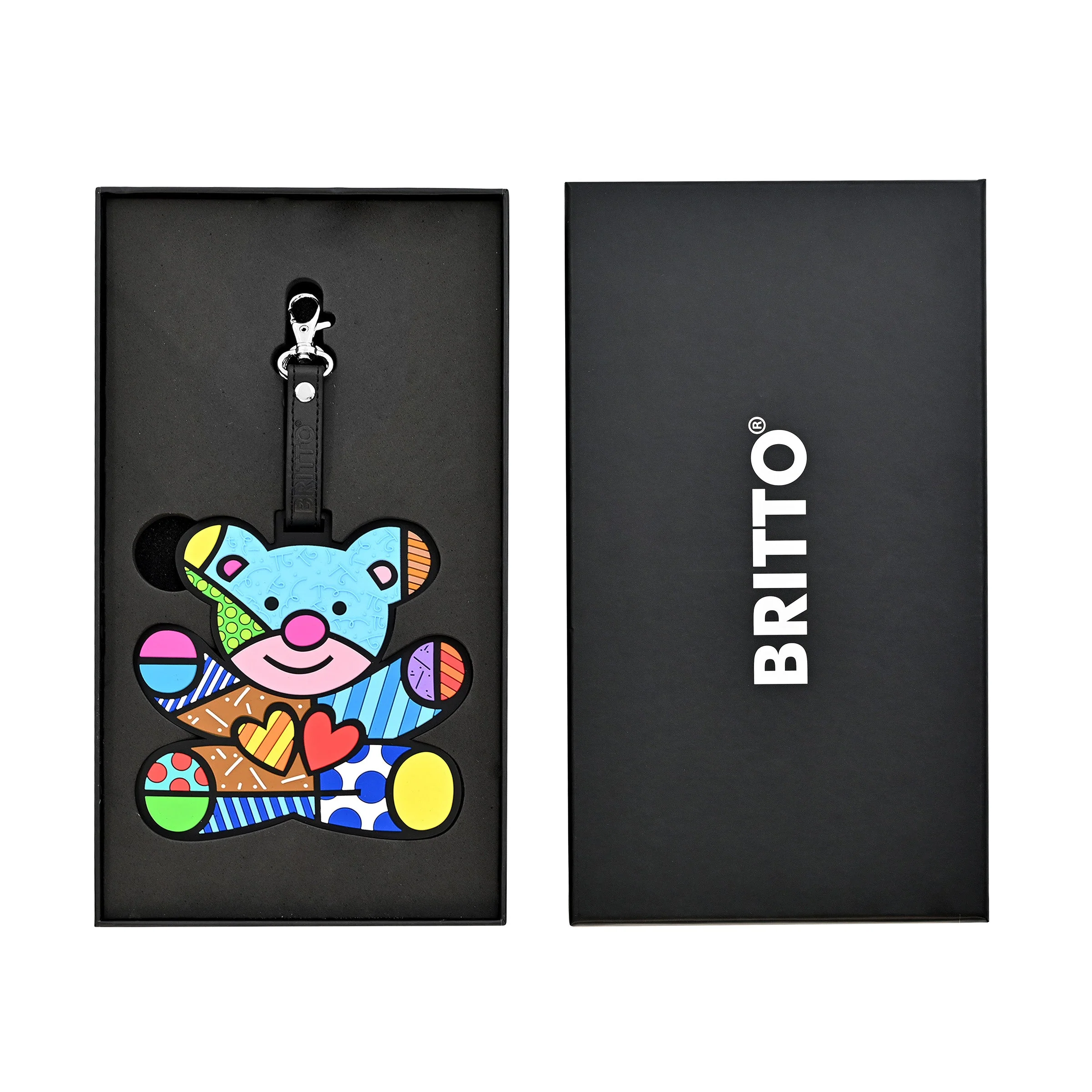 Friendship Bear Britto Luggage Tag - Image 3