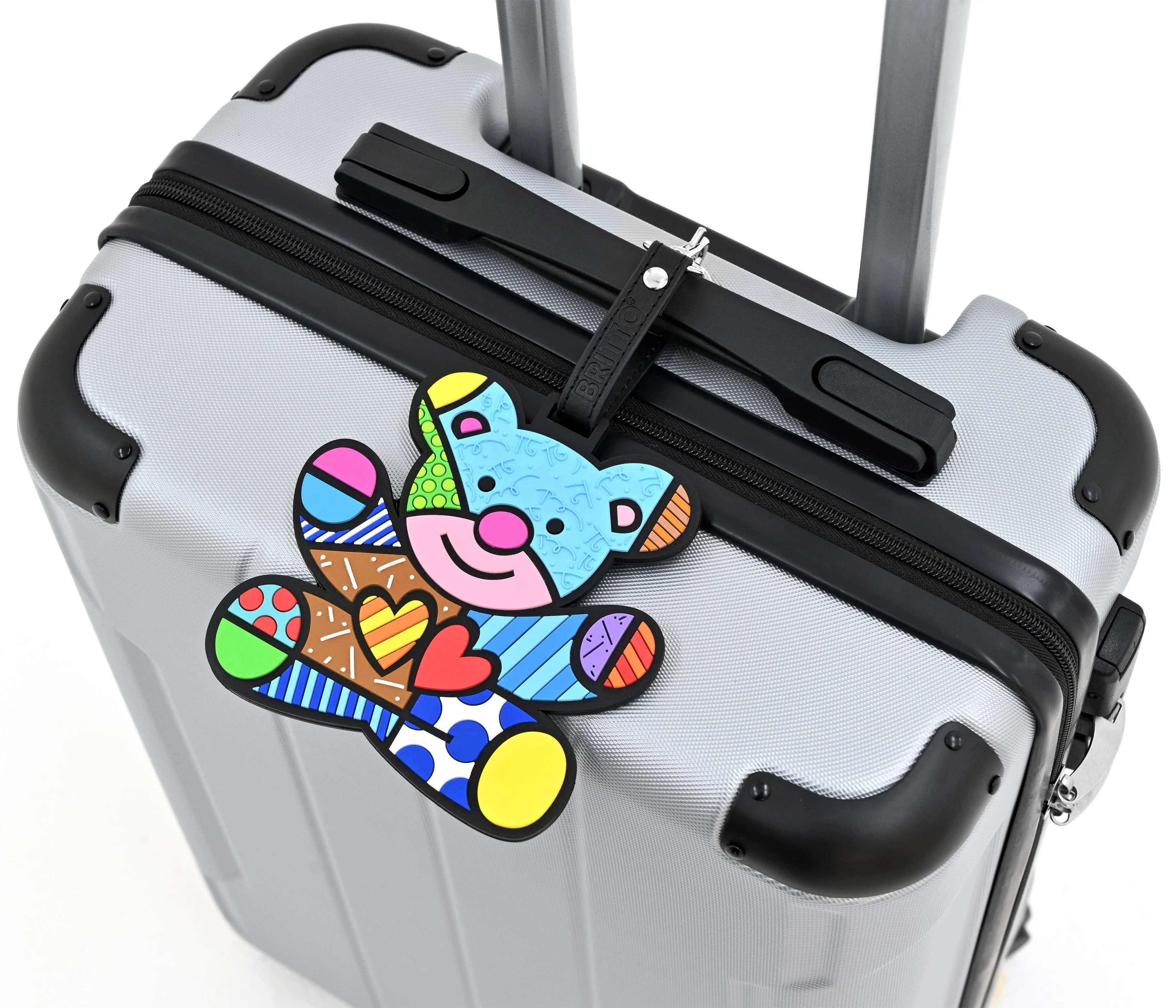 Friendship Bear Britto Luggage Tag - Image 4