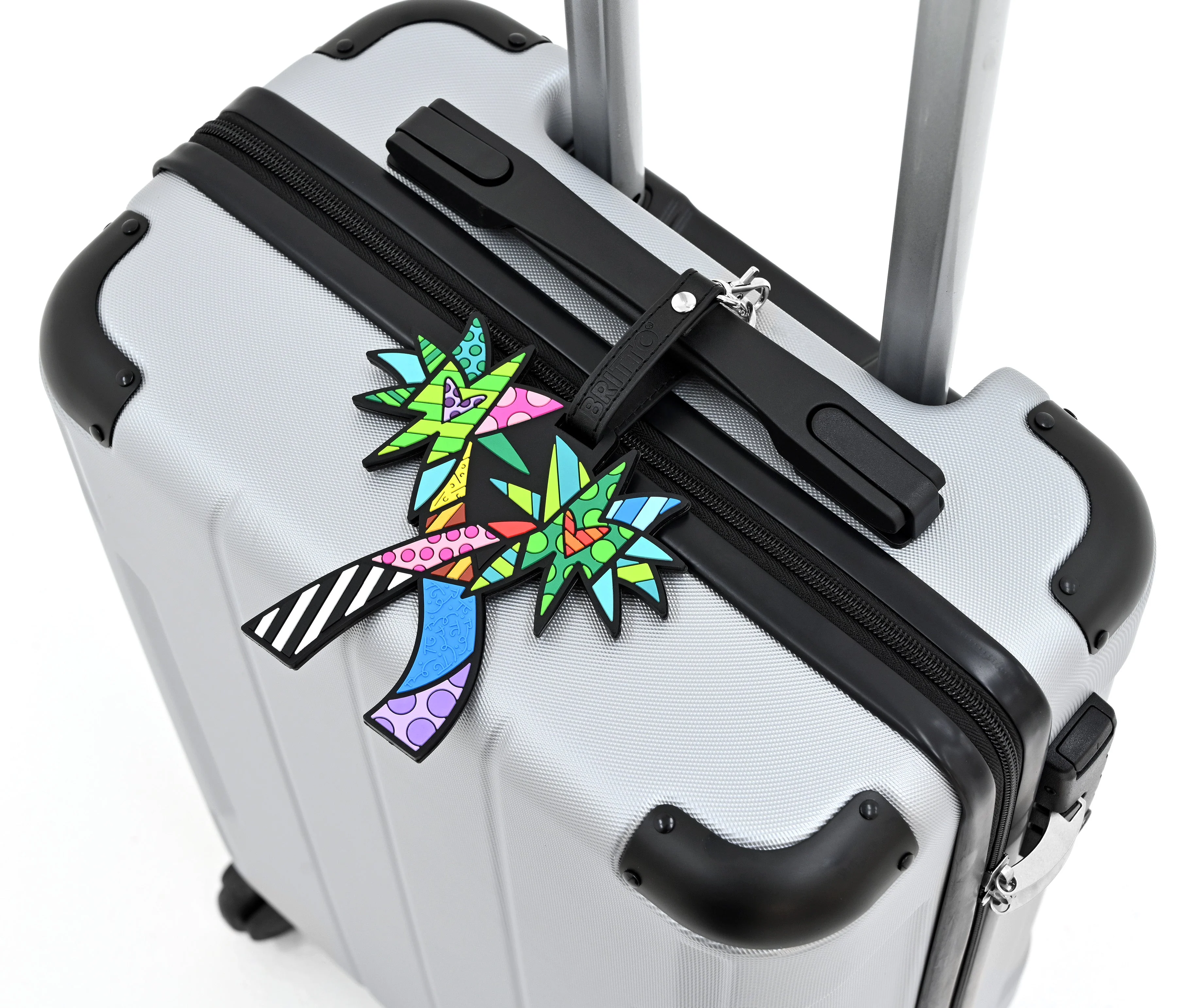 Palm Trees Britto Luggage Tag - Image 4
