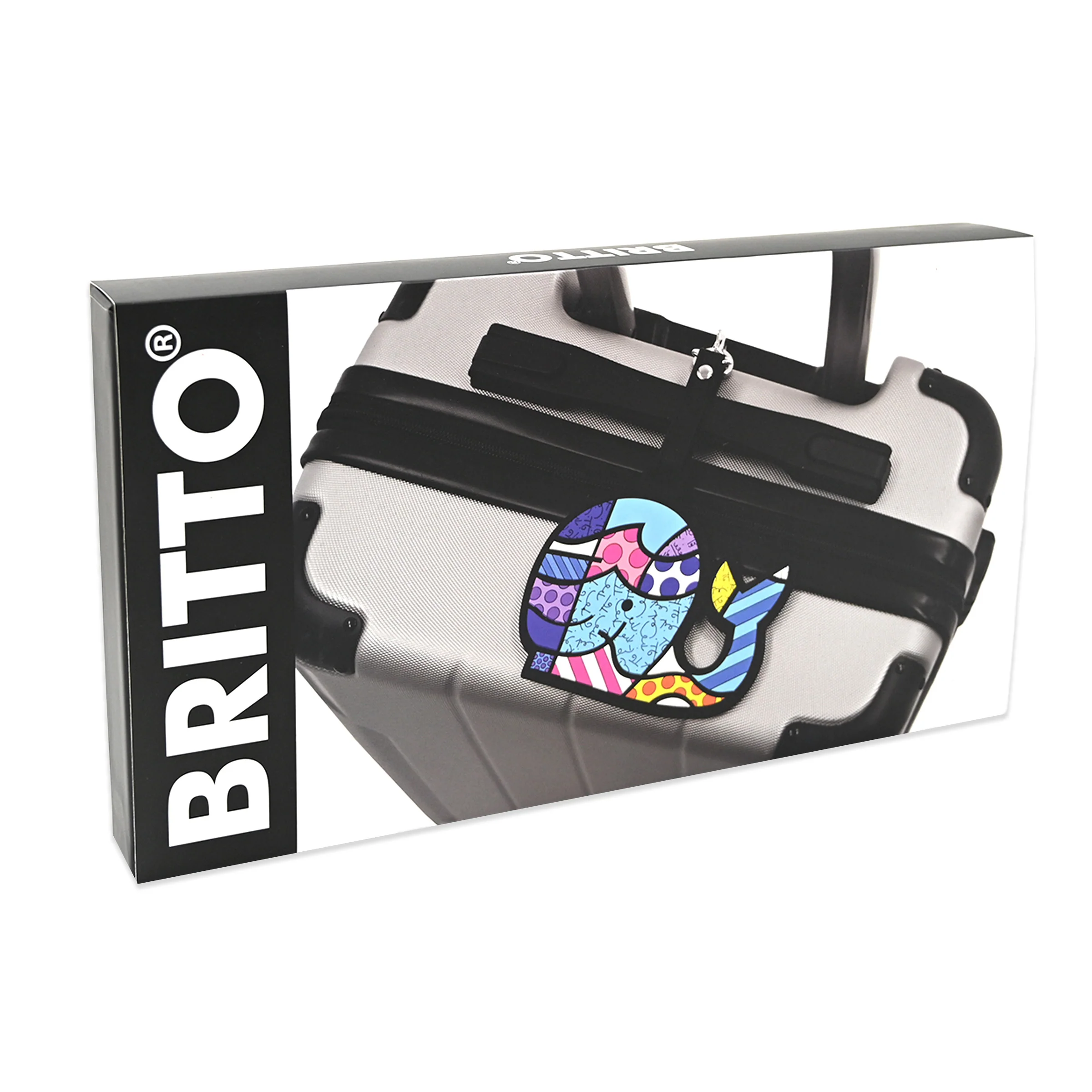 Whale Britto Luggage Tag - Image 3