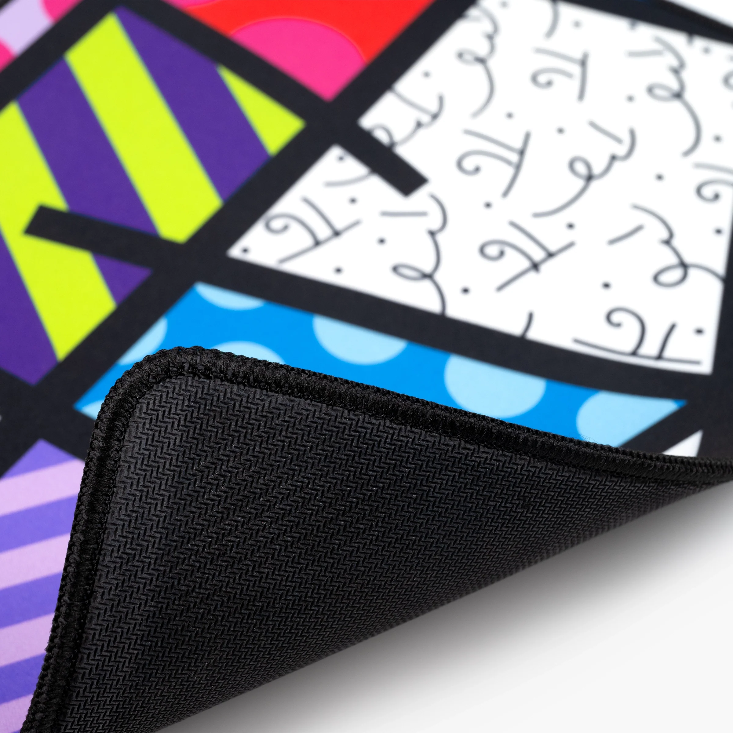Colorful Landscape Britto Mouse Pad - Image 3