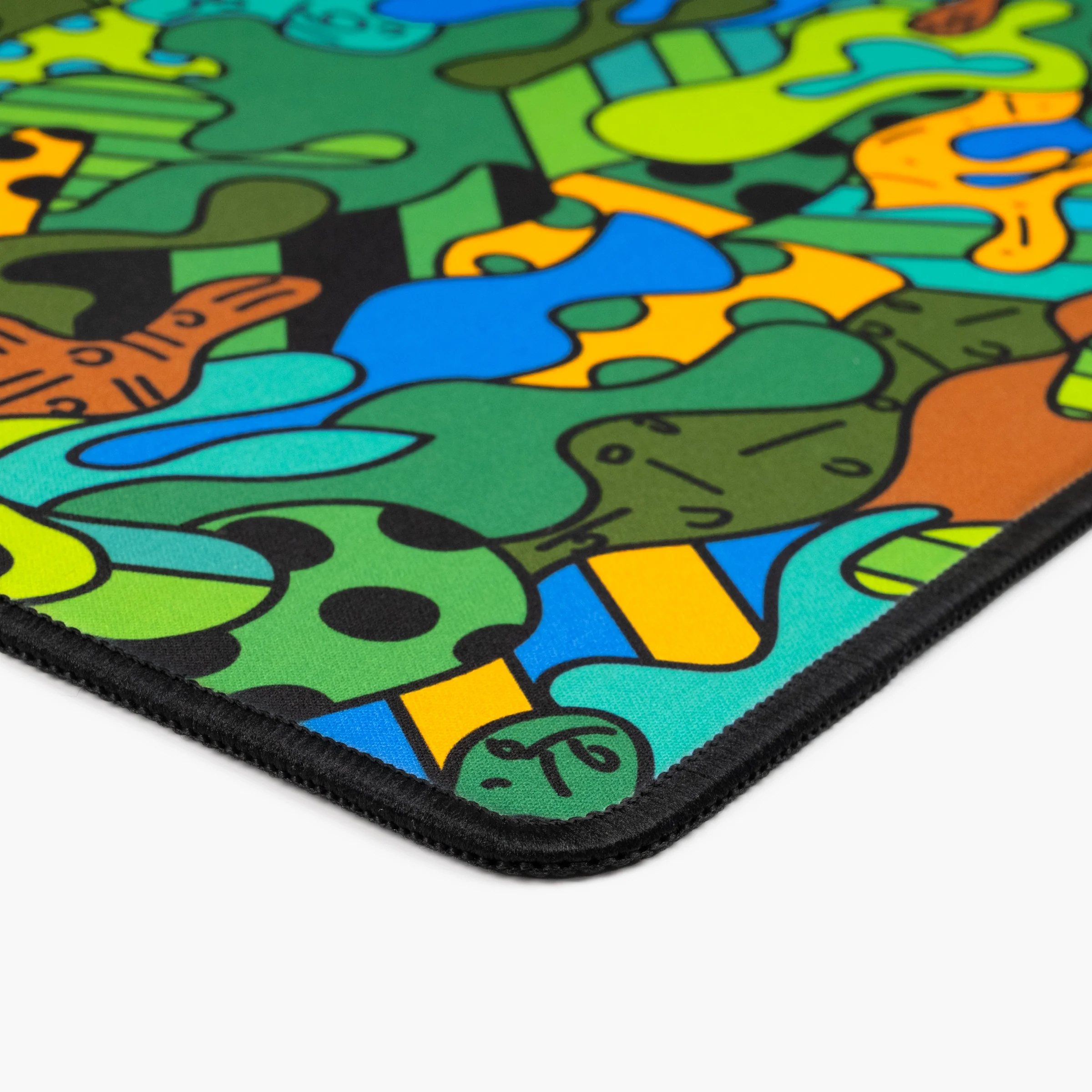 Green Camouflage Britto Mouse Pad - Image 2