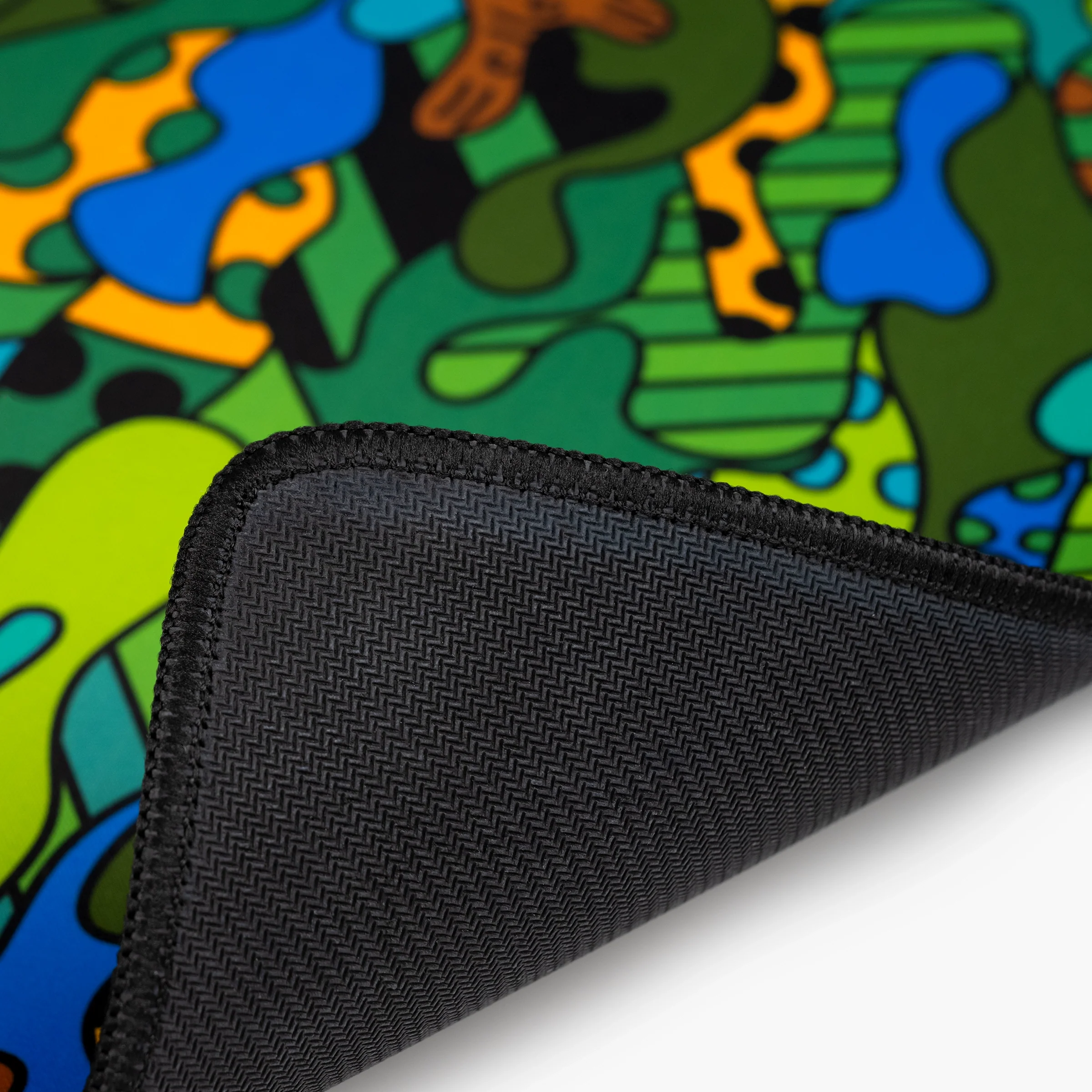 Green Camouflage Britto Mouse Pad - Image 3