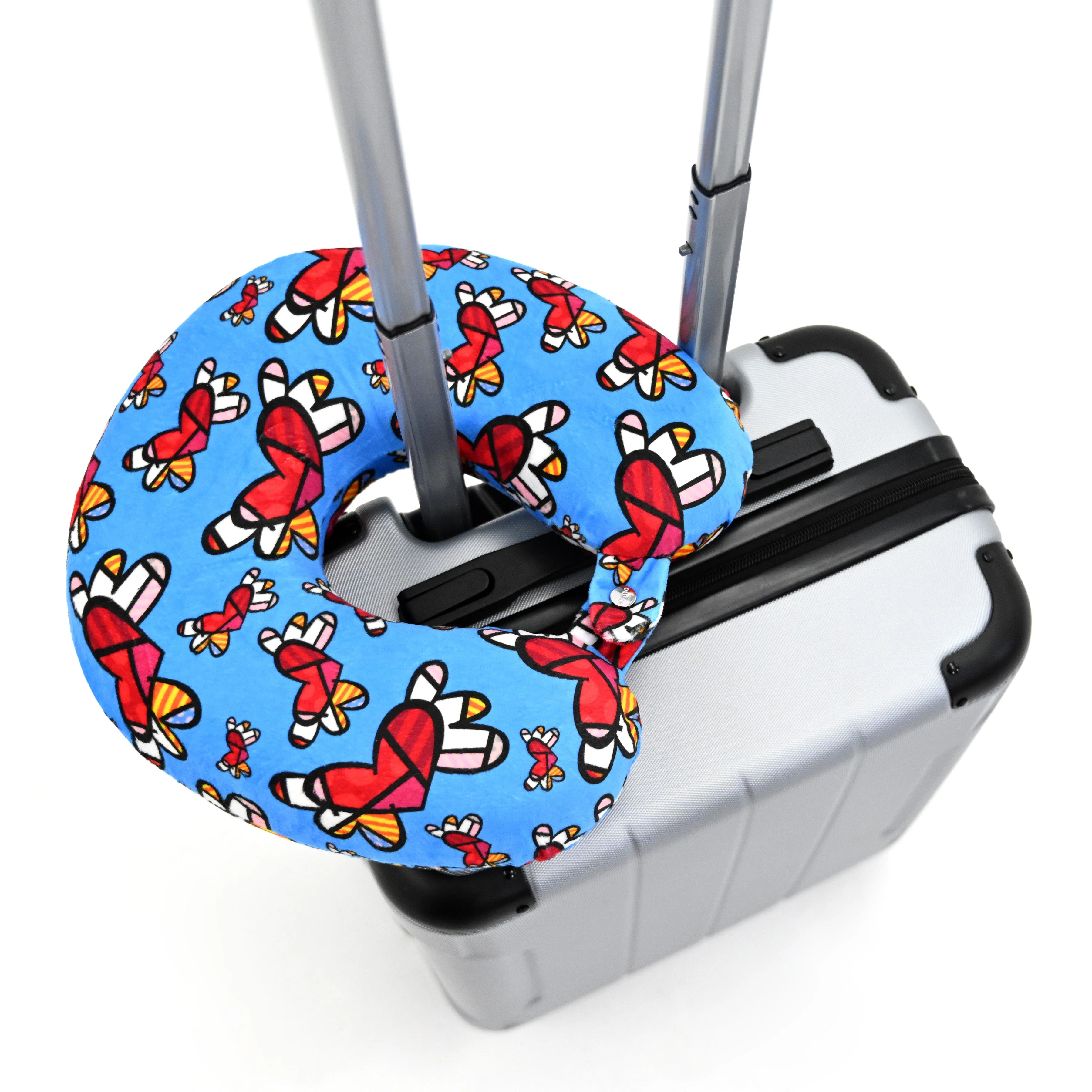 Flying Hearts Britto Neck Pillow - Image 4