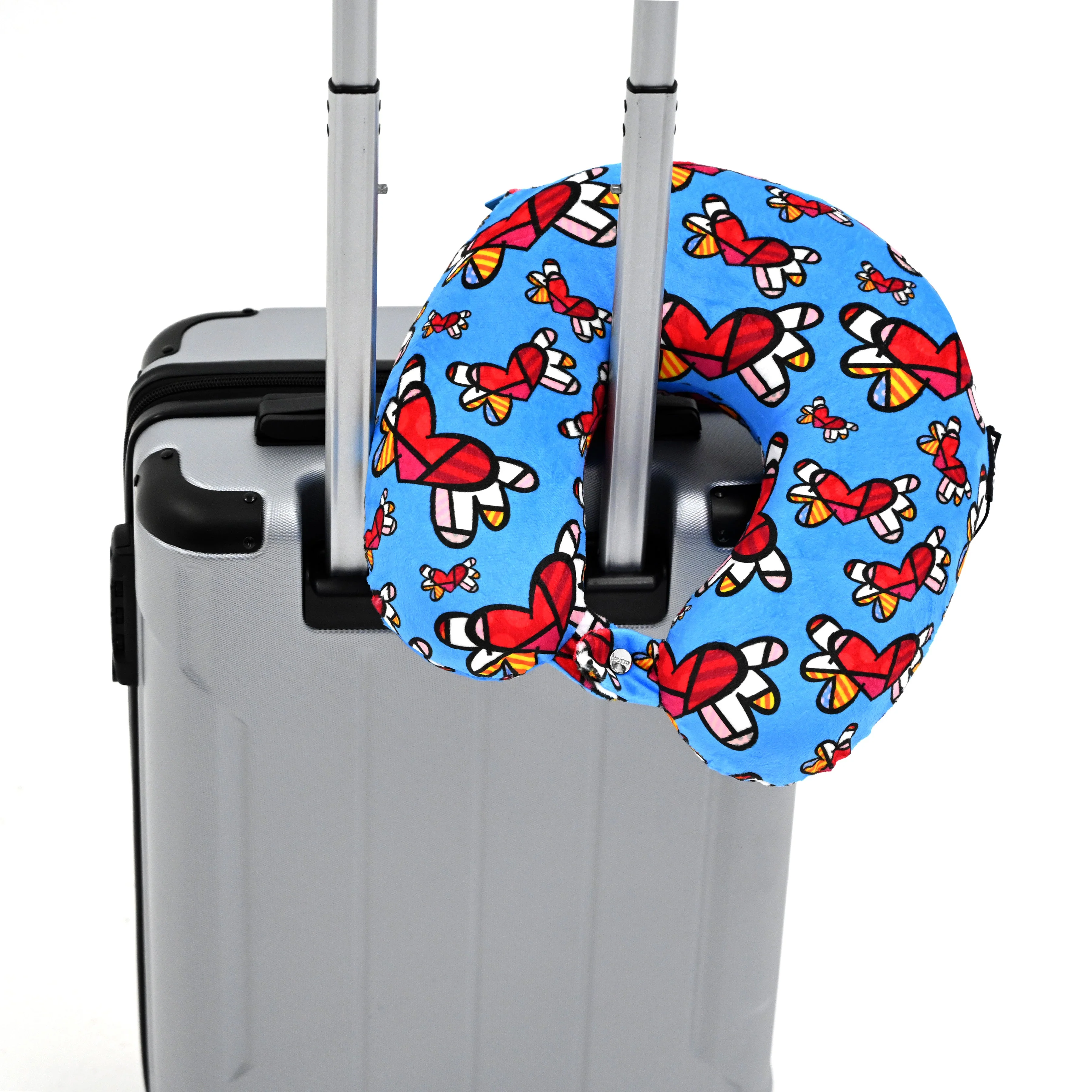 Flying Hearts Britto Neck Pillow - Image 8