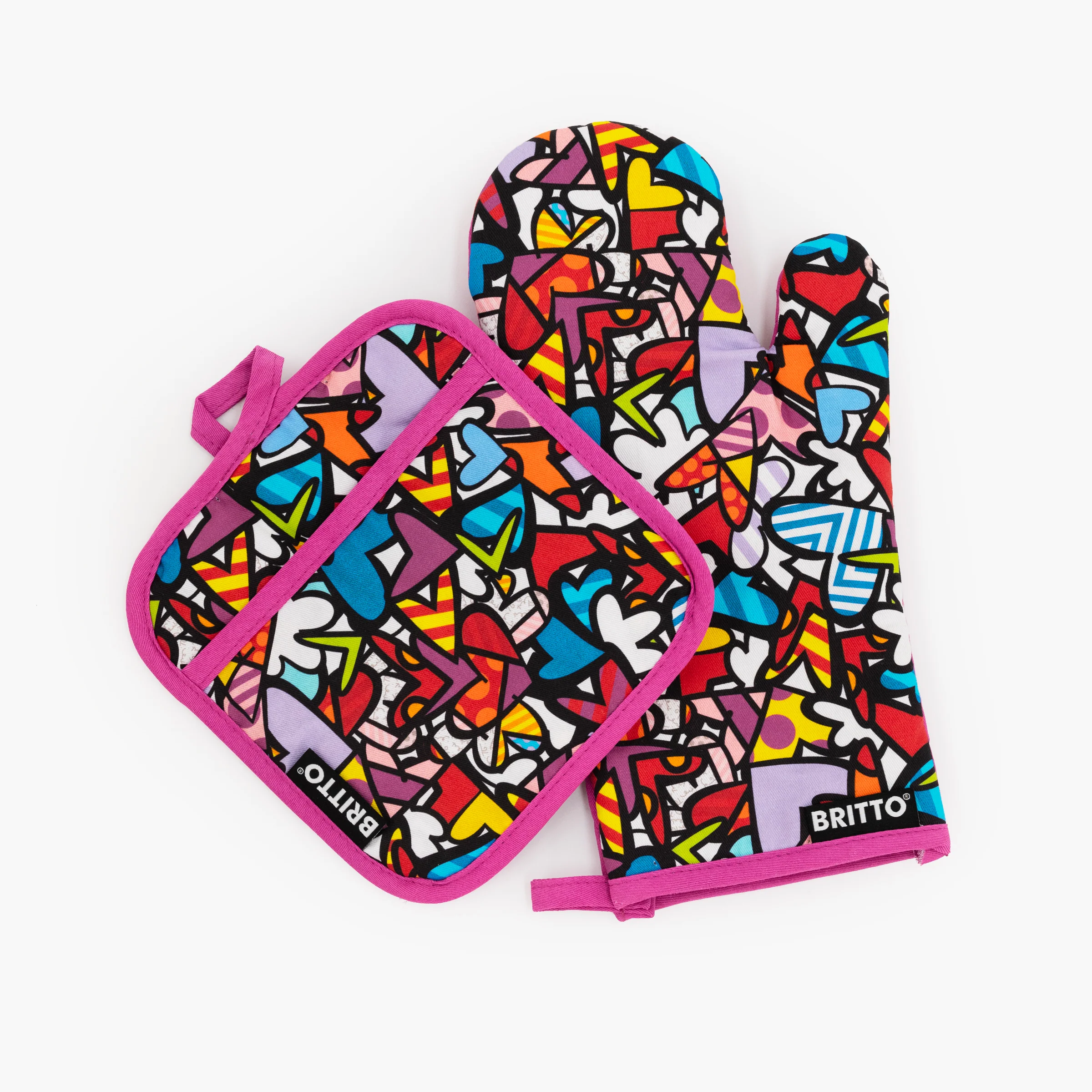 Alive Britto Oven Mitt & Pot Holder