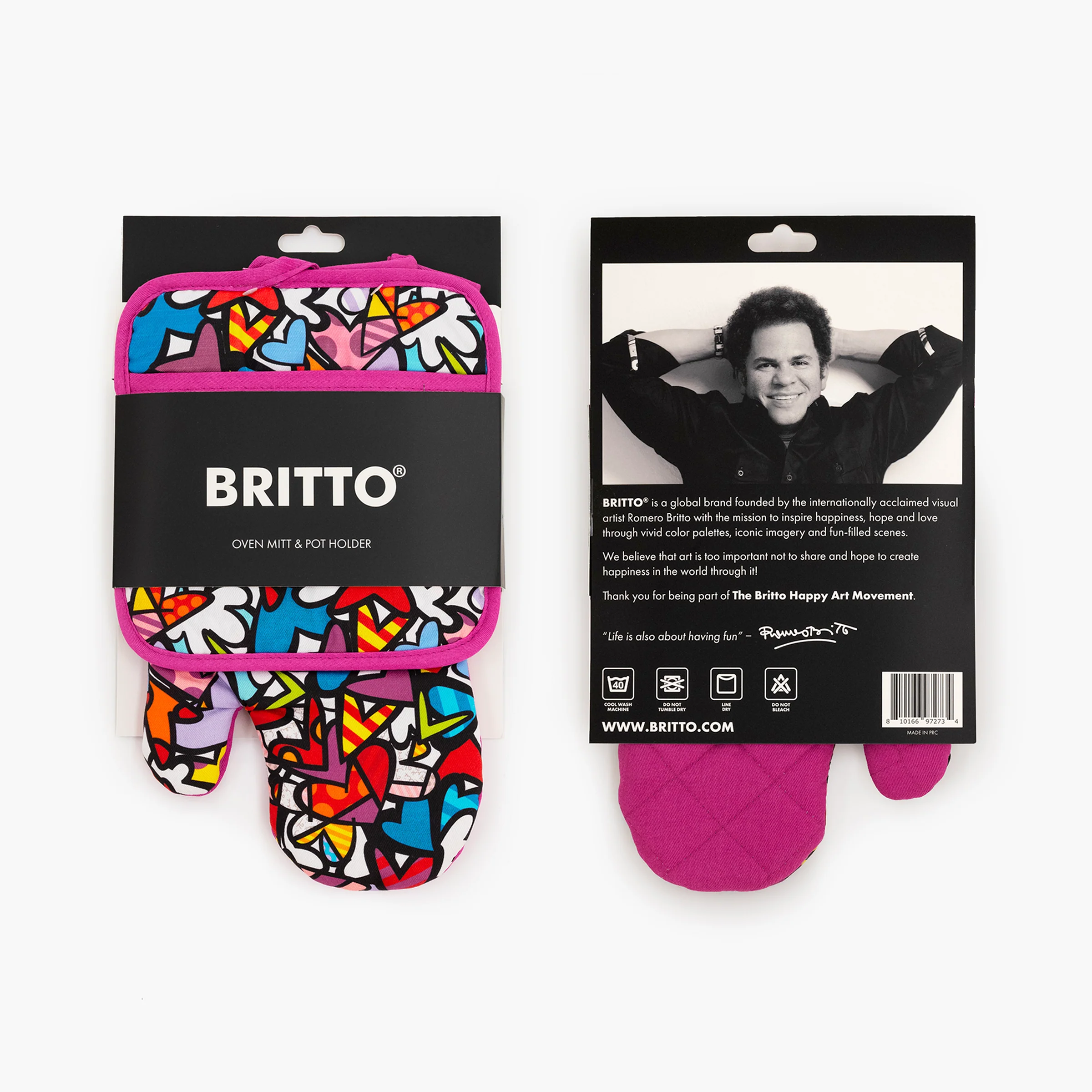 Alive Britto Oven Mitt & Pot Holder - Image 4