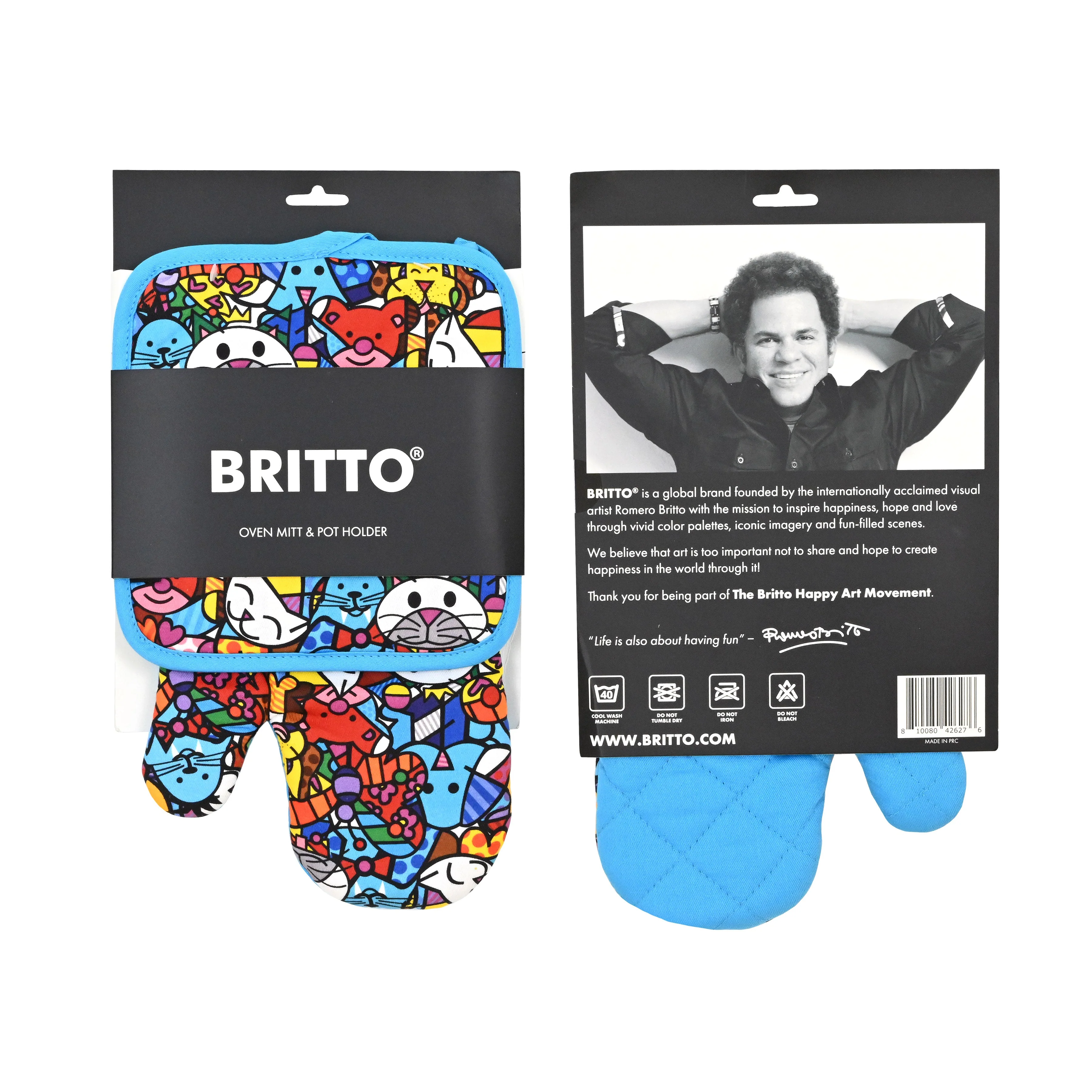Best Friends Britto Oven Mitt & Pot Holder - Image 5