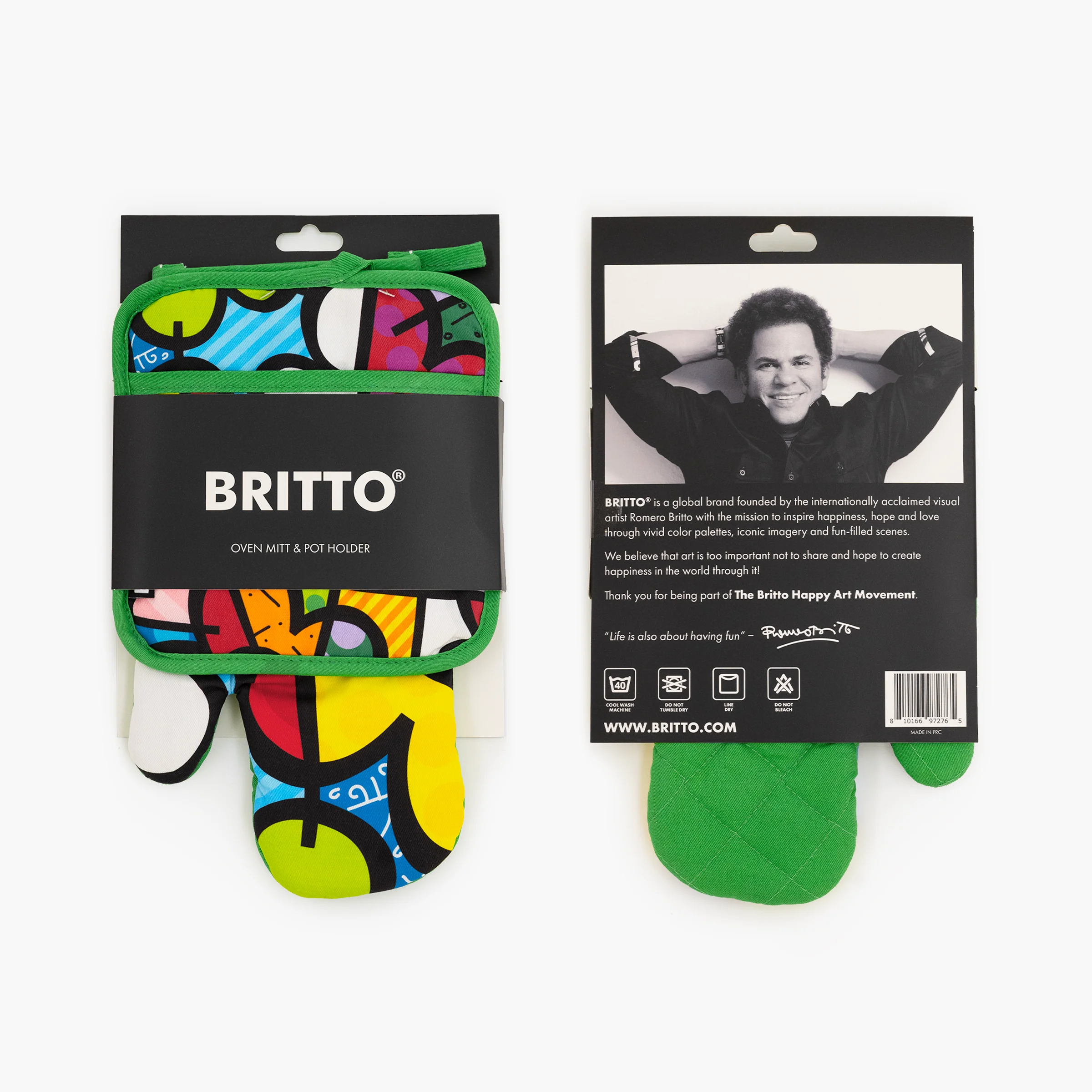Botanical Britto Oven Mitt & Pot Holder - Image 4