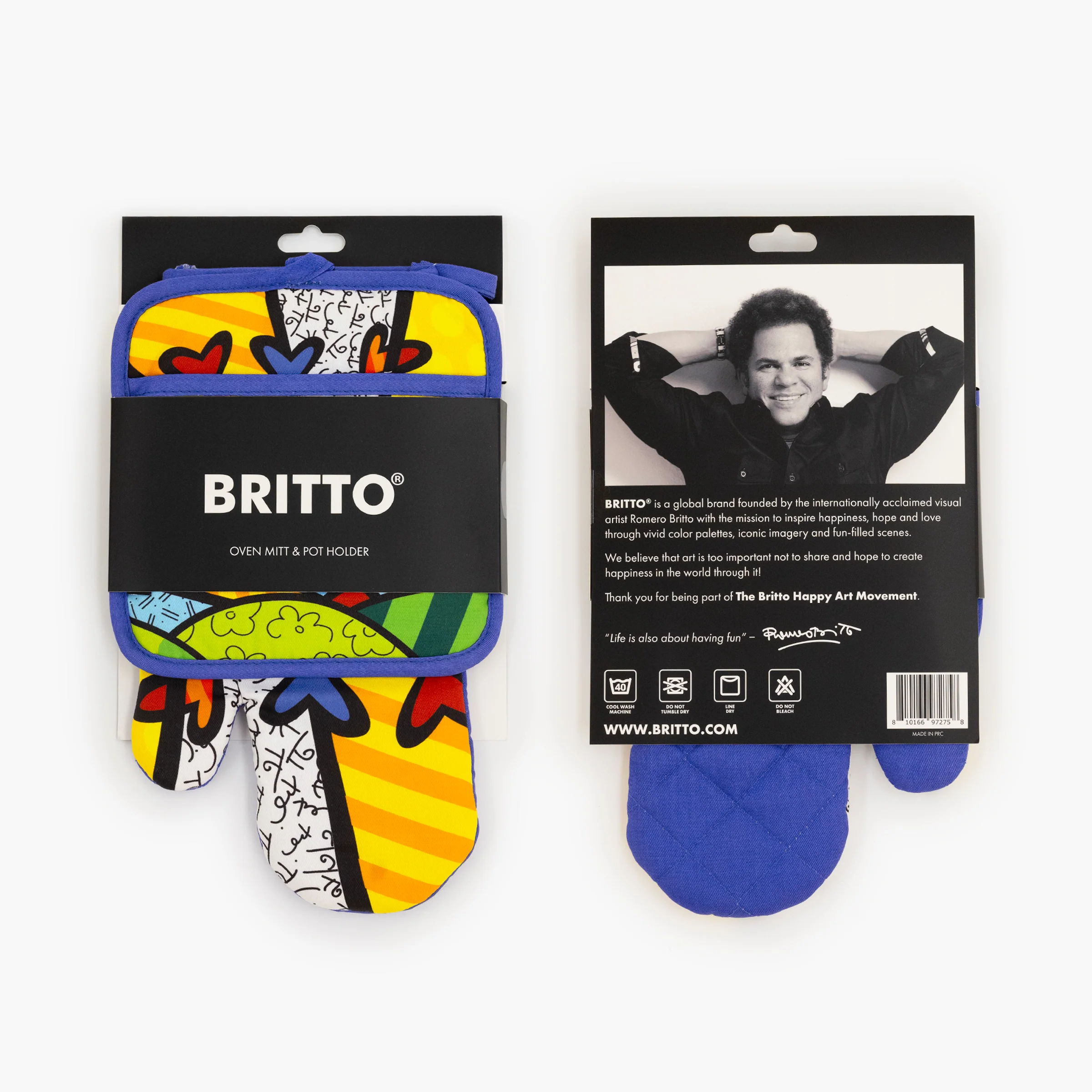 New Day Britto Oven Mitt & Pot Holder - Image 4