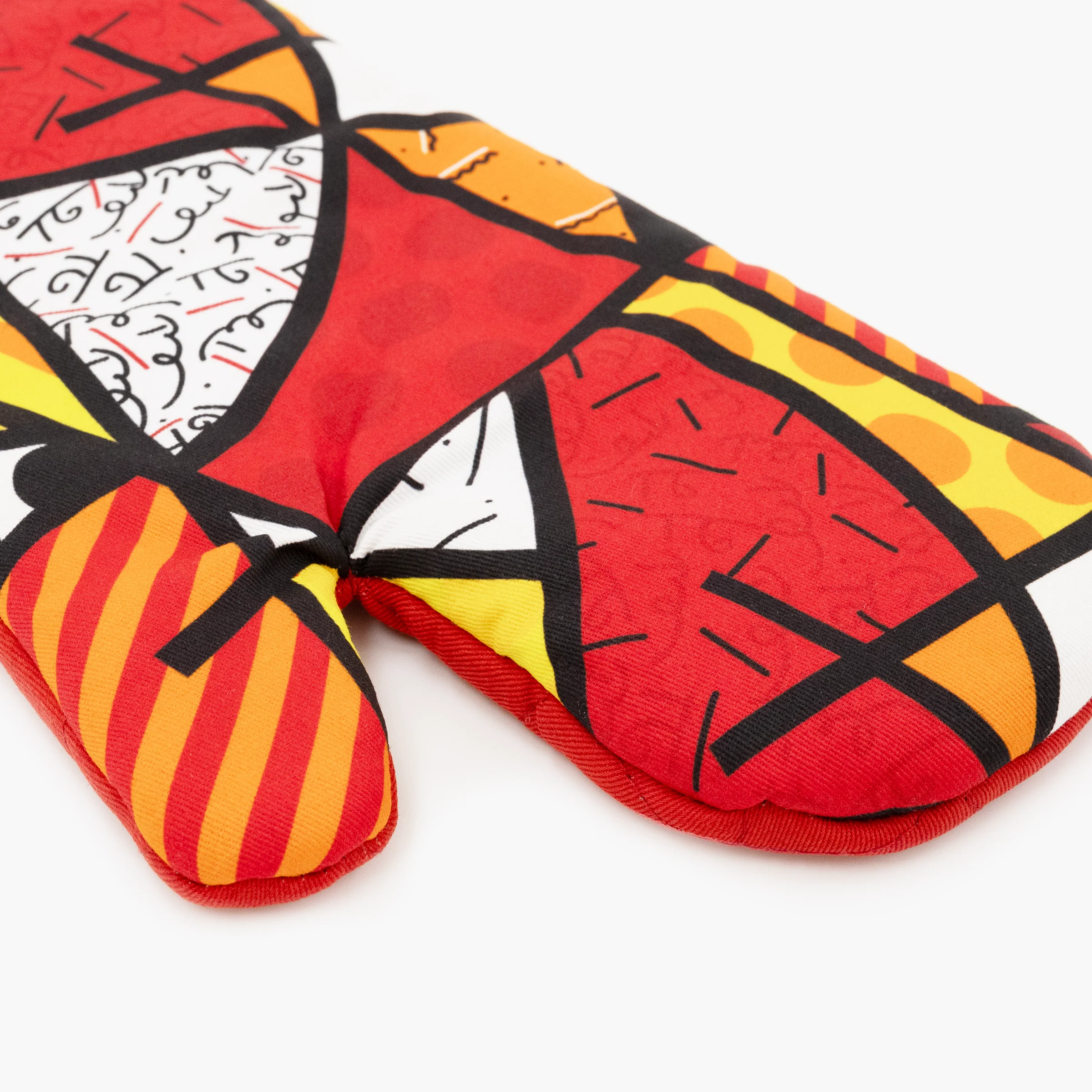 Red Landscape Britto Oven Mitt & Pot Holder - Image 5